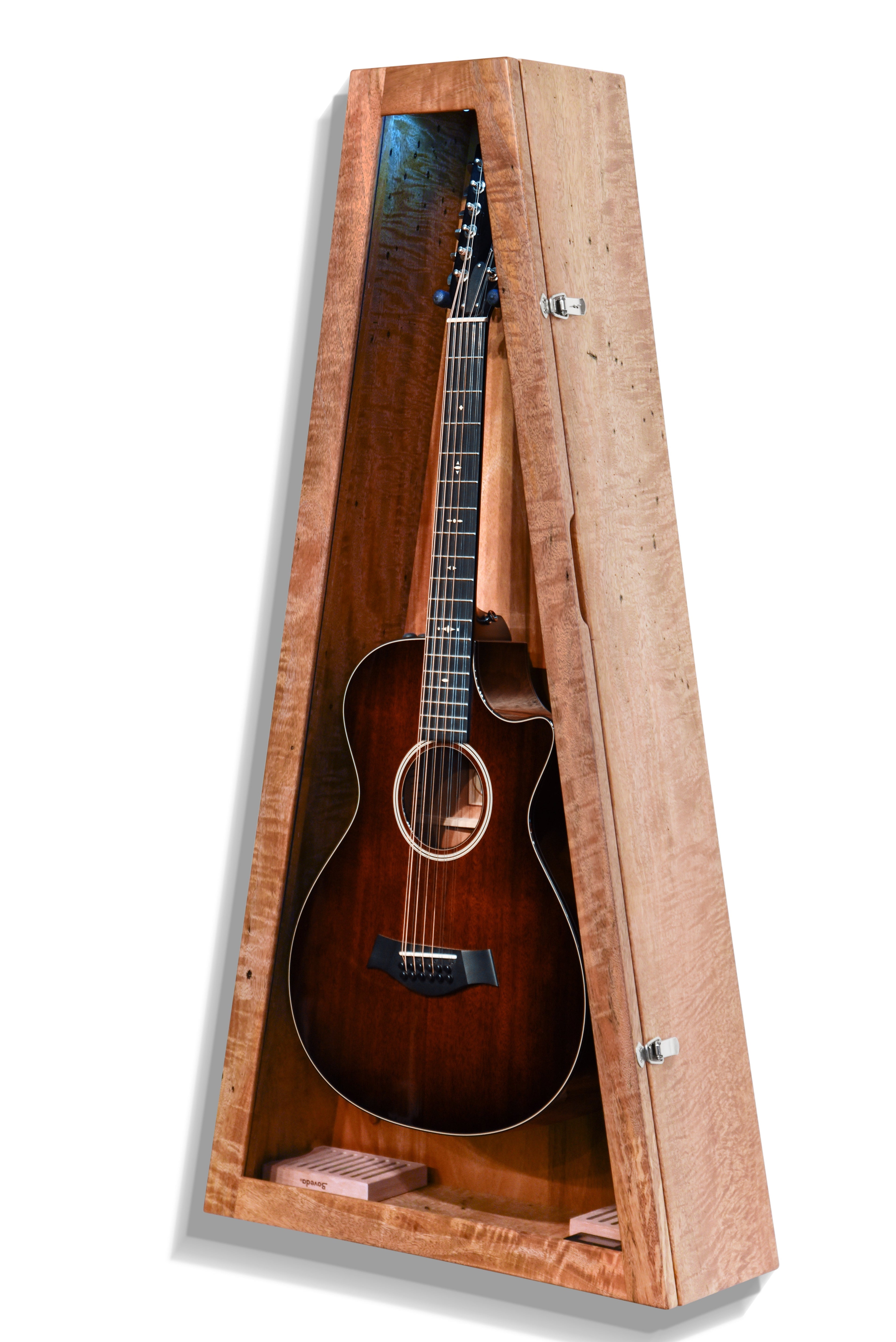 ClimaCase Triangle Humidor - Curly Mango Acoustic Remedy Cases