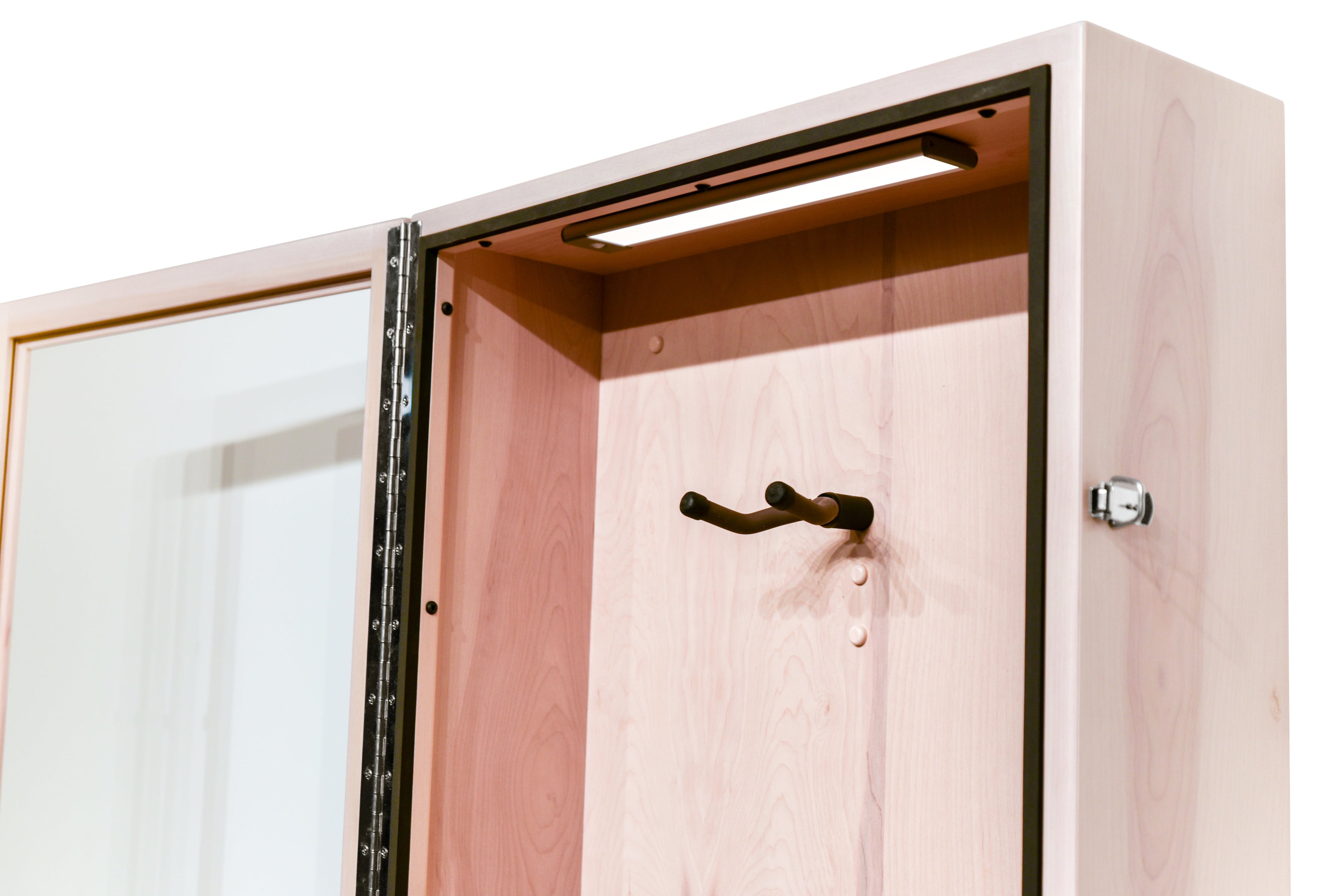ClimaCase Rectangle Humidor - Birch with Campbell White Stain Acoustic Remedy Cases