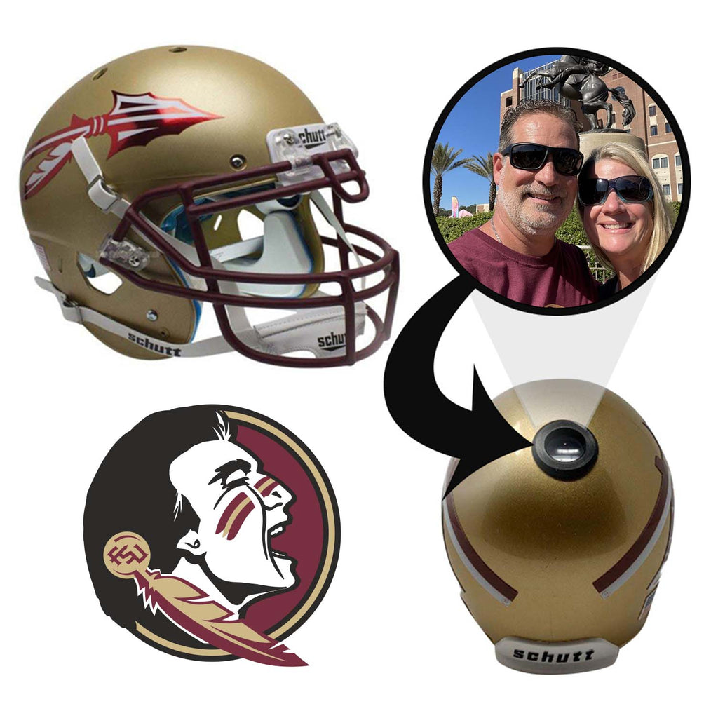 Florida State Seminoles College Football Collectible Mini Helmet - Picture Inside - FANZ Collectibles Fanz Collectibles