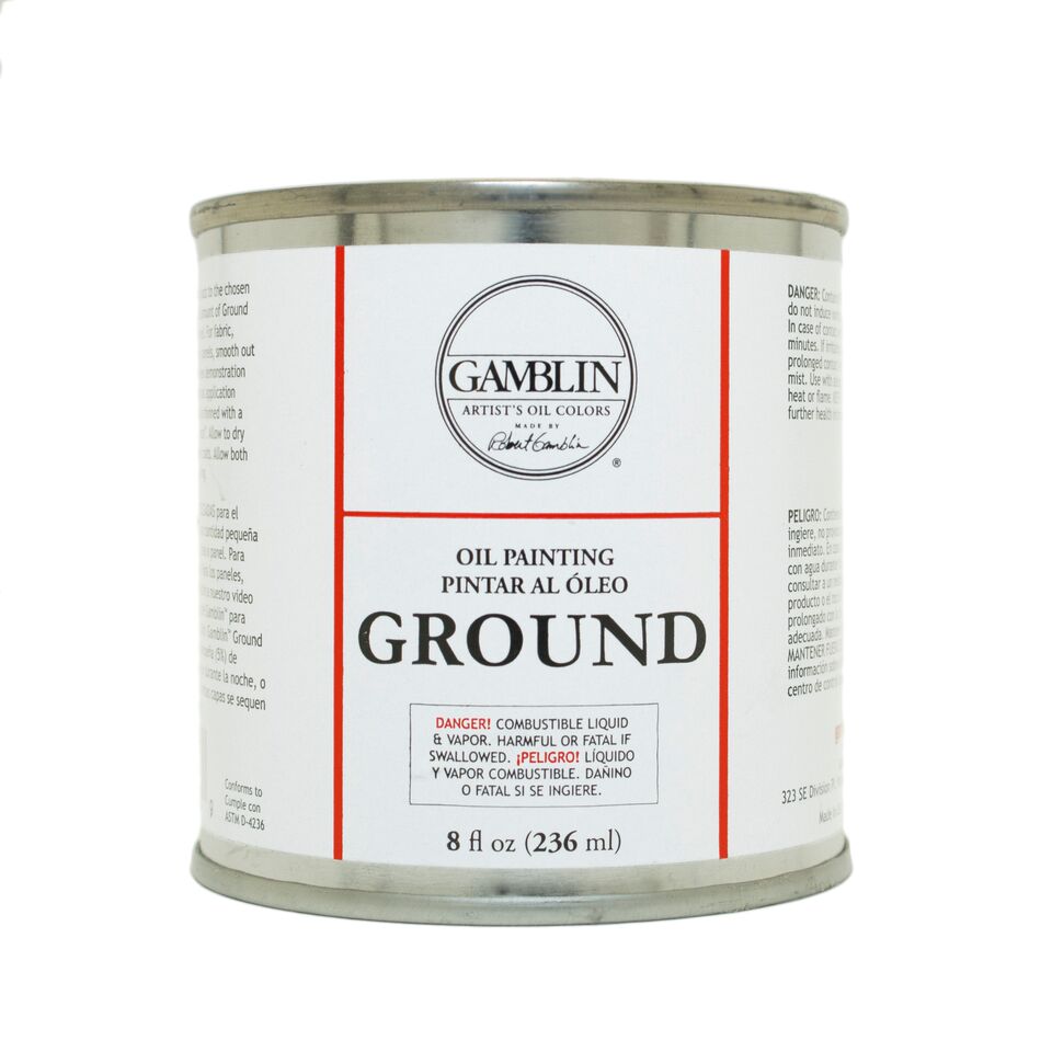 Gamblin Ground 8oz - Oil Primer Trekell Art Supplies