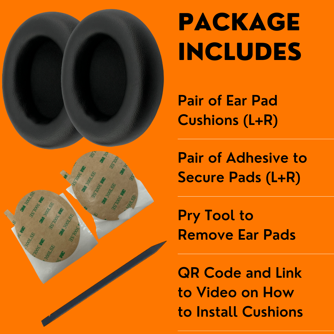 CS Replacement Ear Pad Cushions for Apple Beats Studio PRO (2023) Premium Wireless Headphones CentralSound