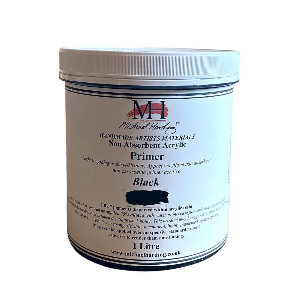 Michael Harding Non-Absorbent Acrylic Primer - Superior Base for Oil Paintings Trekell Art Supplies