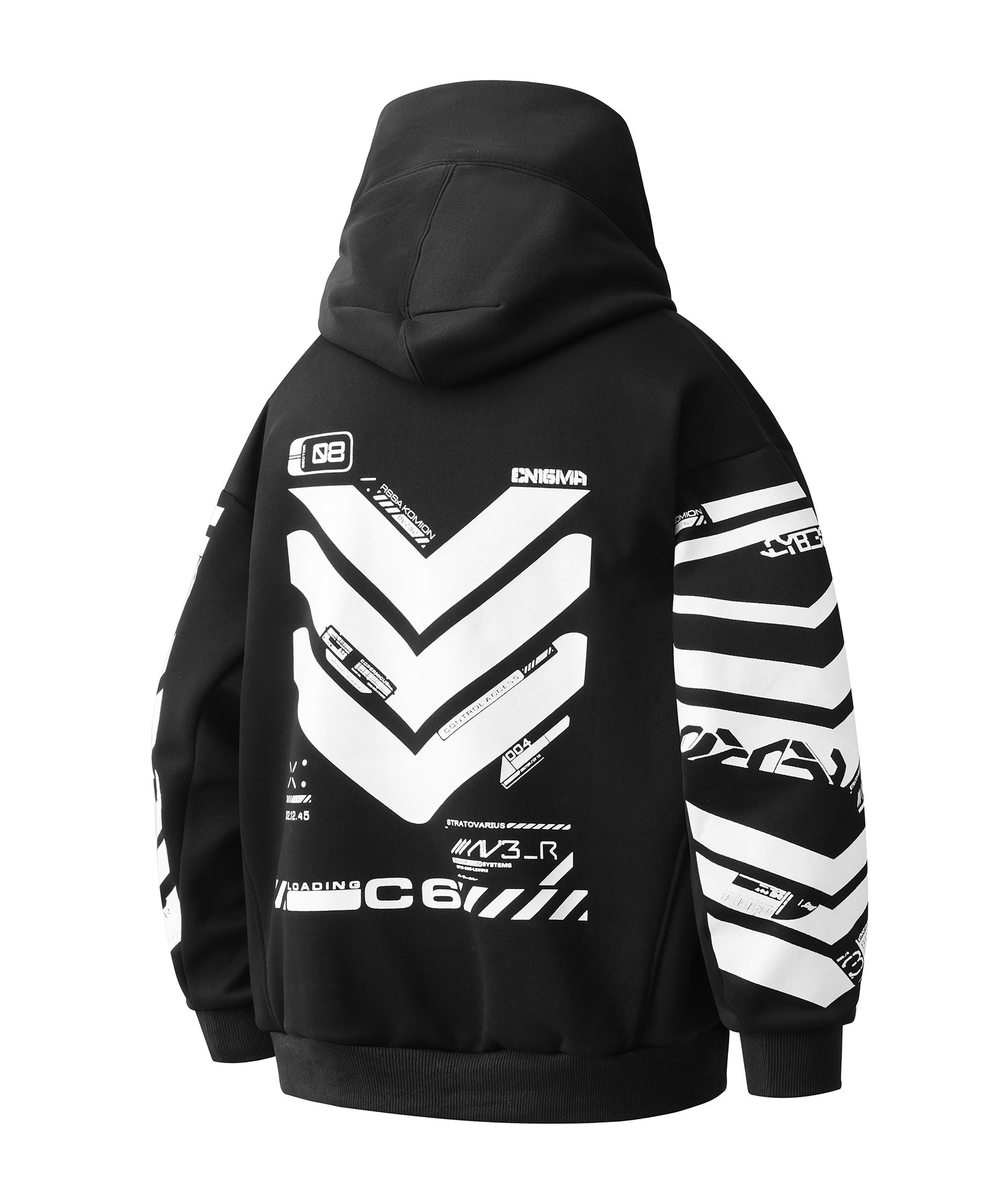Sim25 Cyberpunk Neck Gaiter Hoodie Niepce