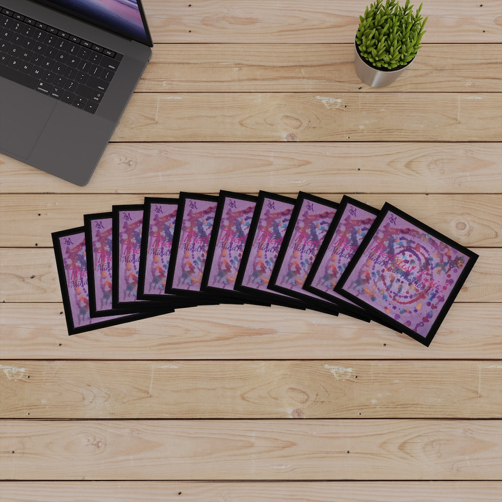 Copy of MindFreak TheVibe Vol. 1 (Album Art) Laminate Stickers, Square