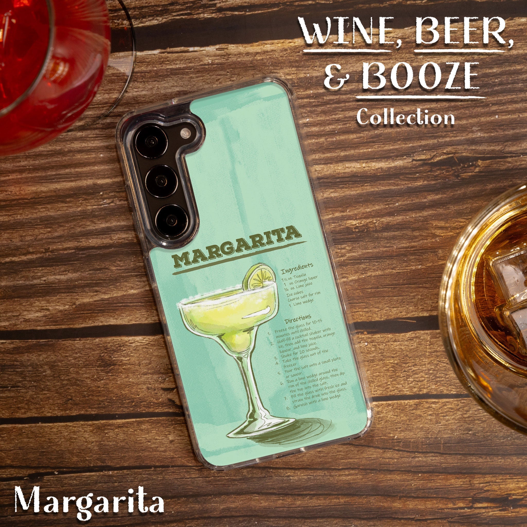 Wine, Beer, & Booze HD Samsung Galaxy S21 Phone Case Affinity Bands