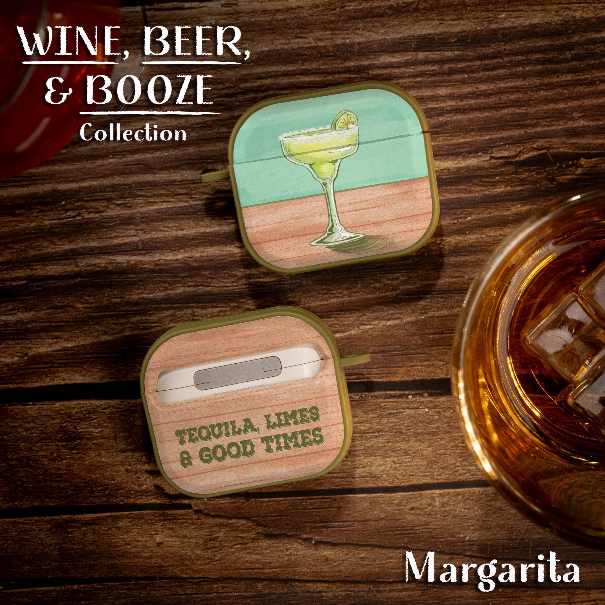 Wine, Beer, & Booze HDX Apple AirPods Gen 3 Case Cover Affinity Bands