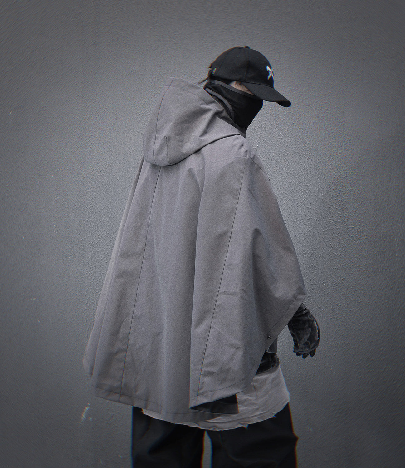 HiJ40 Grey I-Tech Poncho Niepce