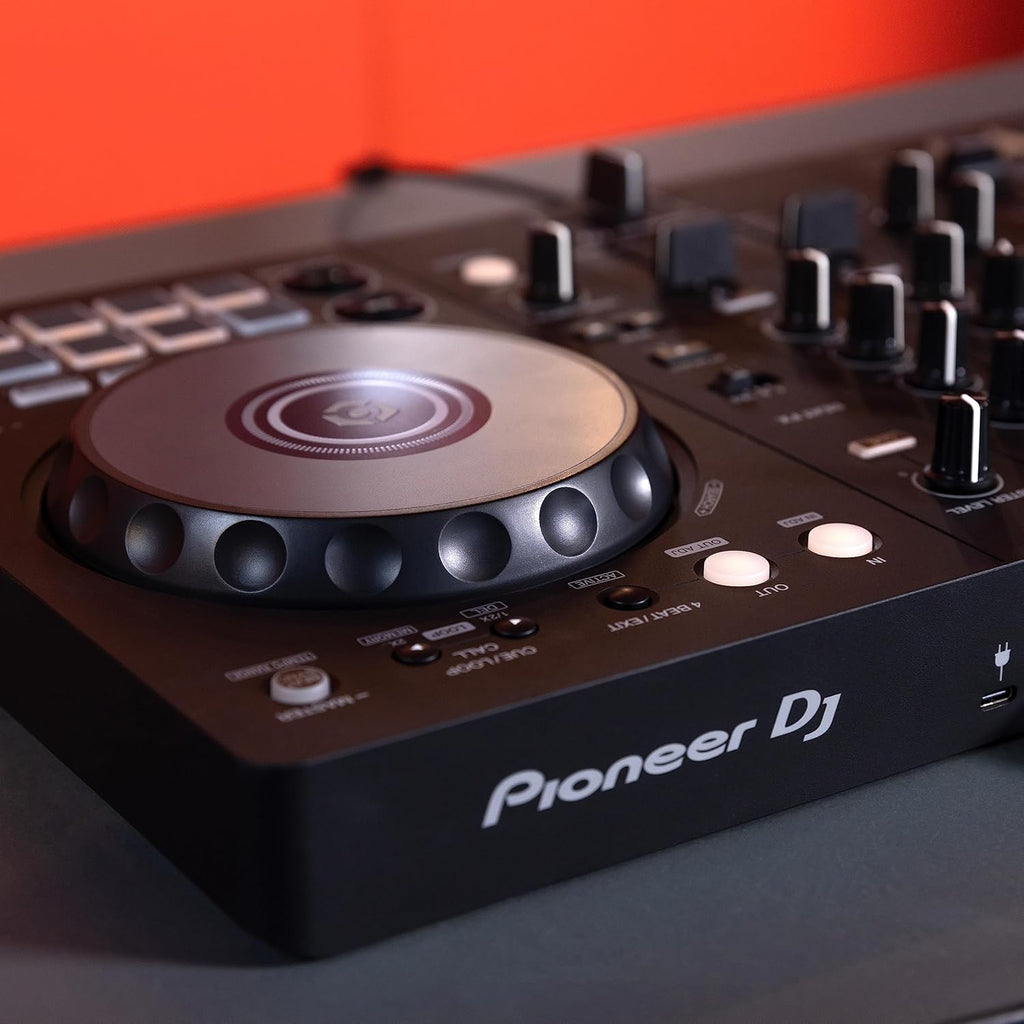 Pioneer DJ DDJ-FLX4 2-deck rekordbox and Serato DJ Controller - Graphite MindFreakArtistry