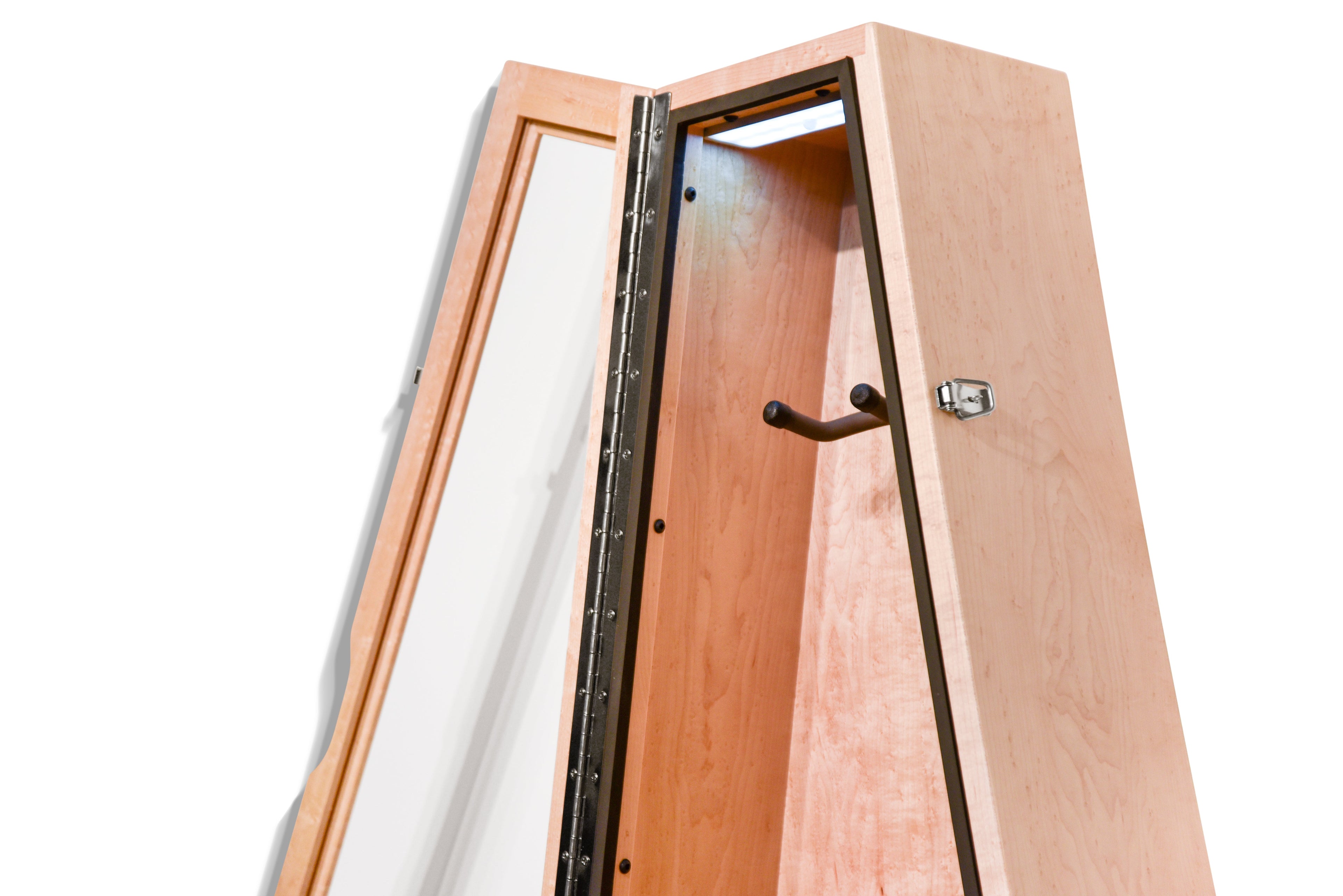 ClimaCase Triangle Humidor - Birdseye Maple Acoustic Remedy Cases