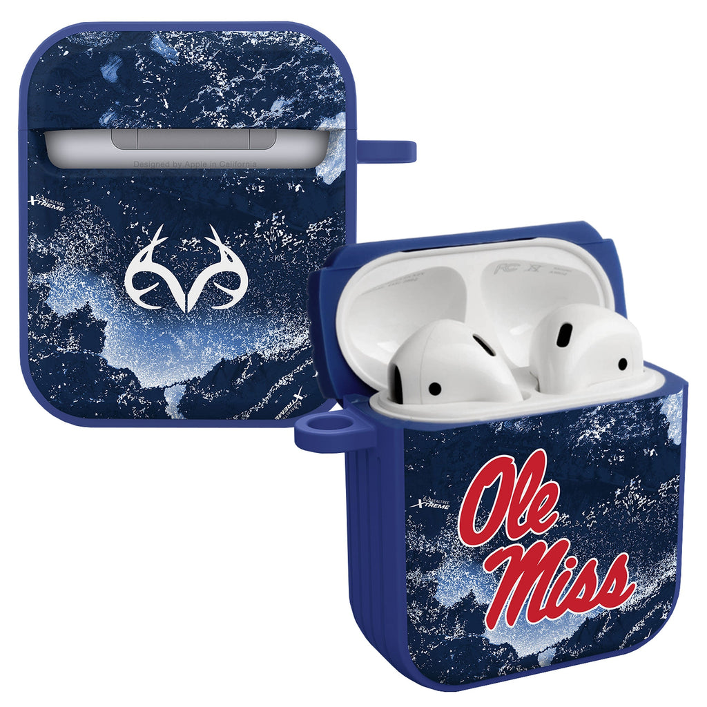 Mississippi Ole Miss Realtree HDX Apple AirPods Gen 1 & 2 Case Cover Affinity Bands