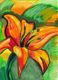 Fire Lily - Art Prints Vichy's Art