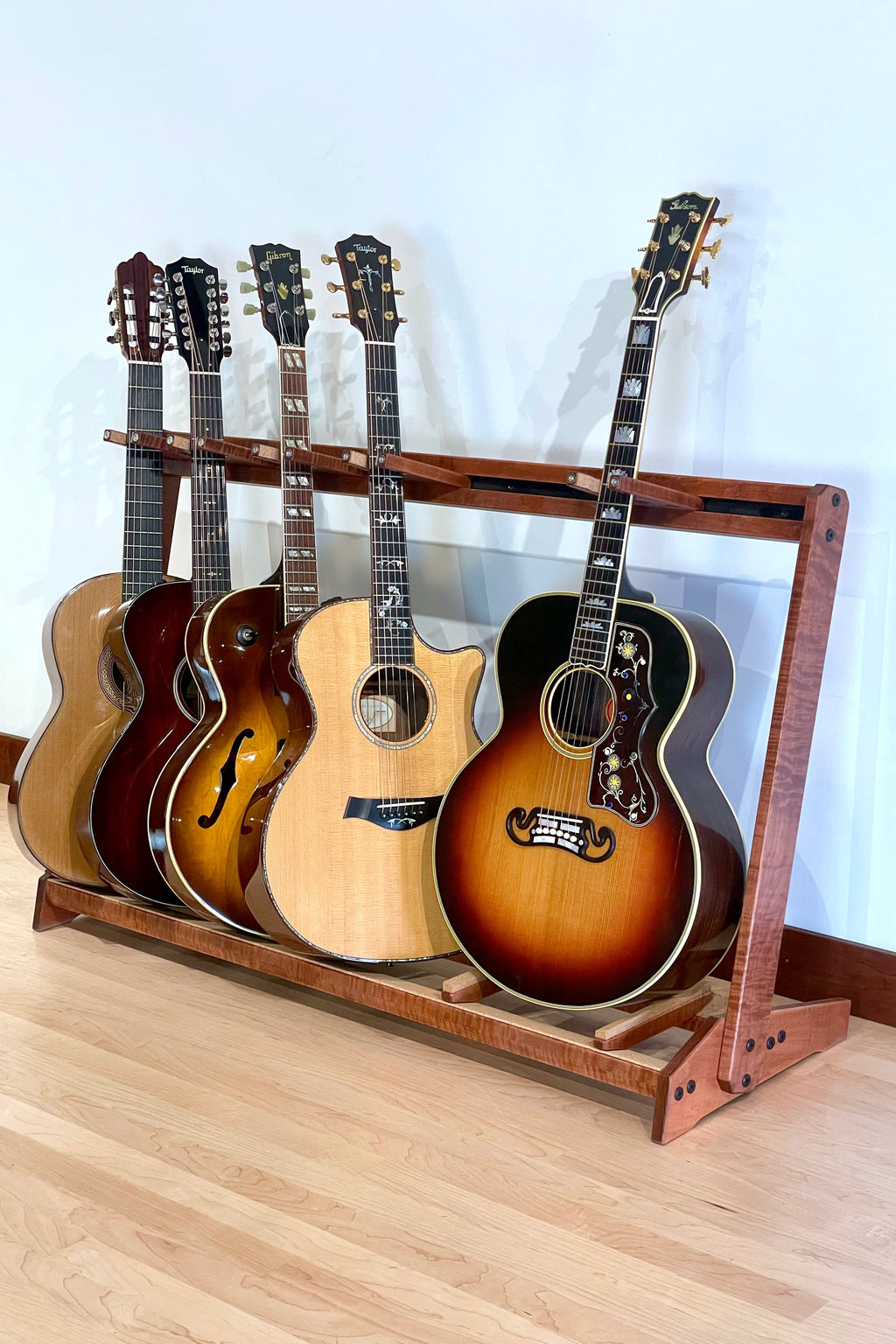 Traditional StringRack - Flamed Maple - Washington Acoustic Remedy Cases