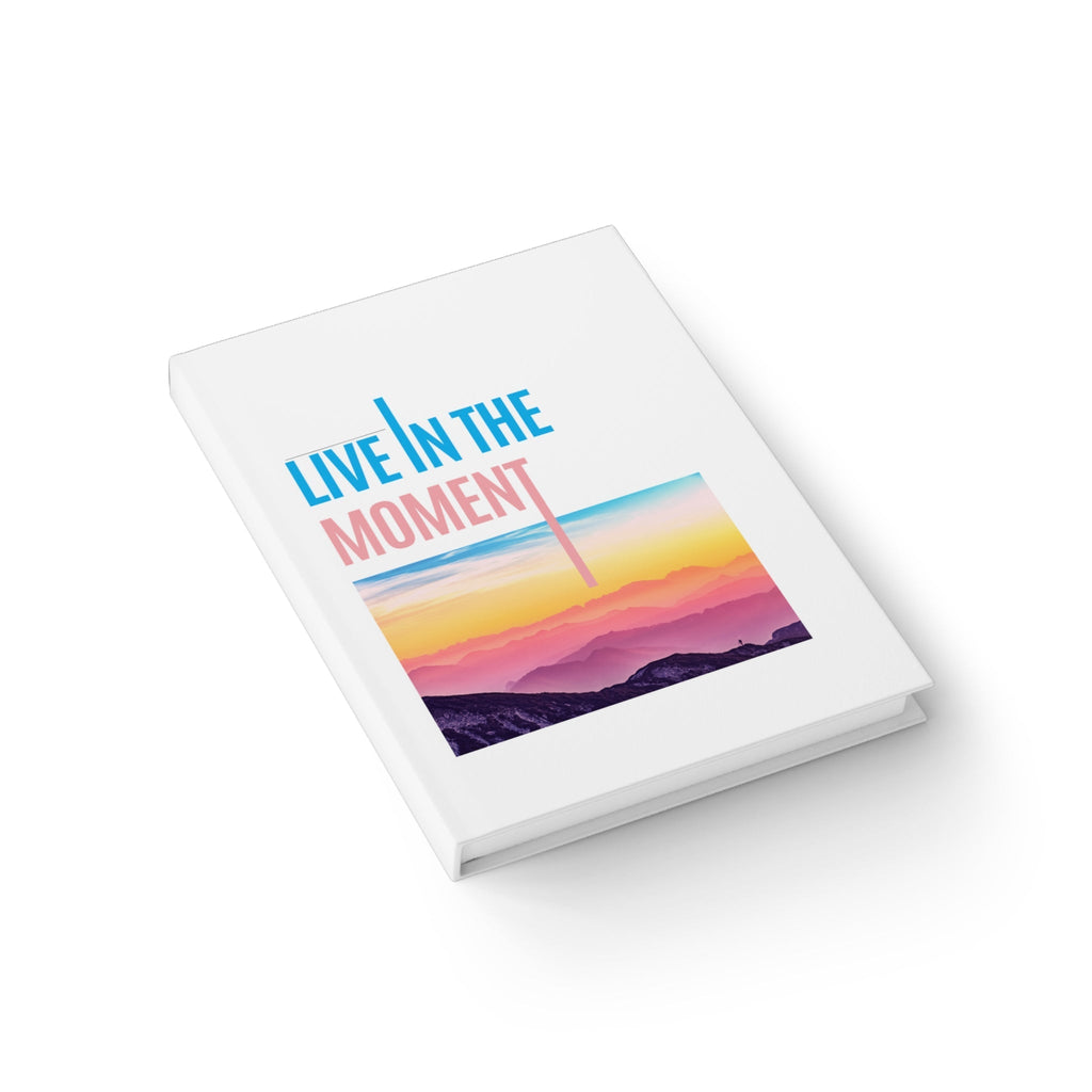 Live in the Moment Journal - Blank Desksmith