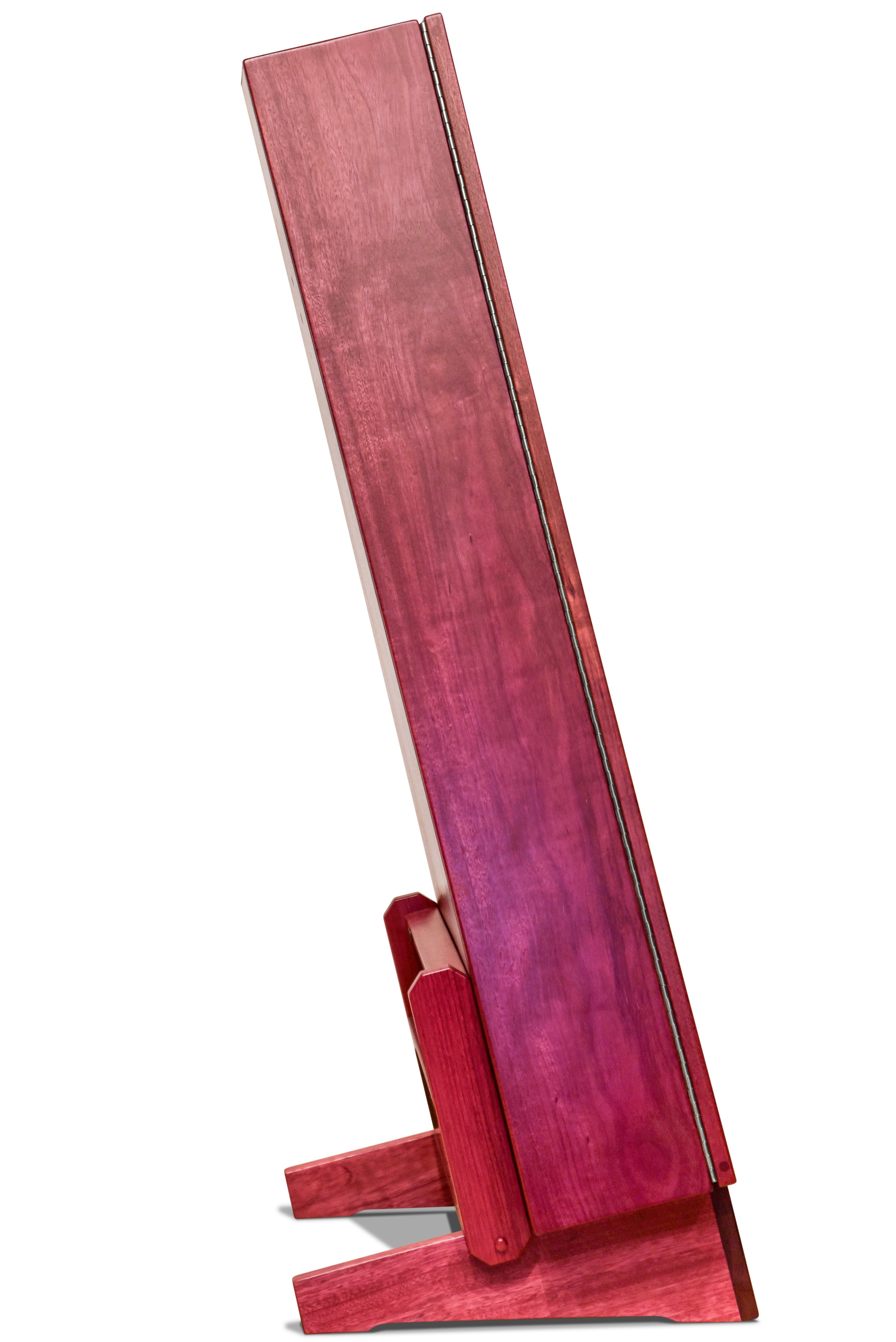 ClimaStand Triangle Humidor with Base - Purplehart Acoustic Remedy Cases
