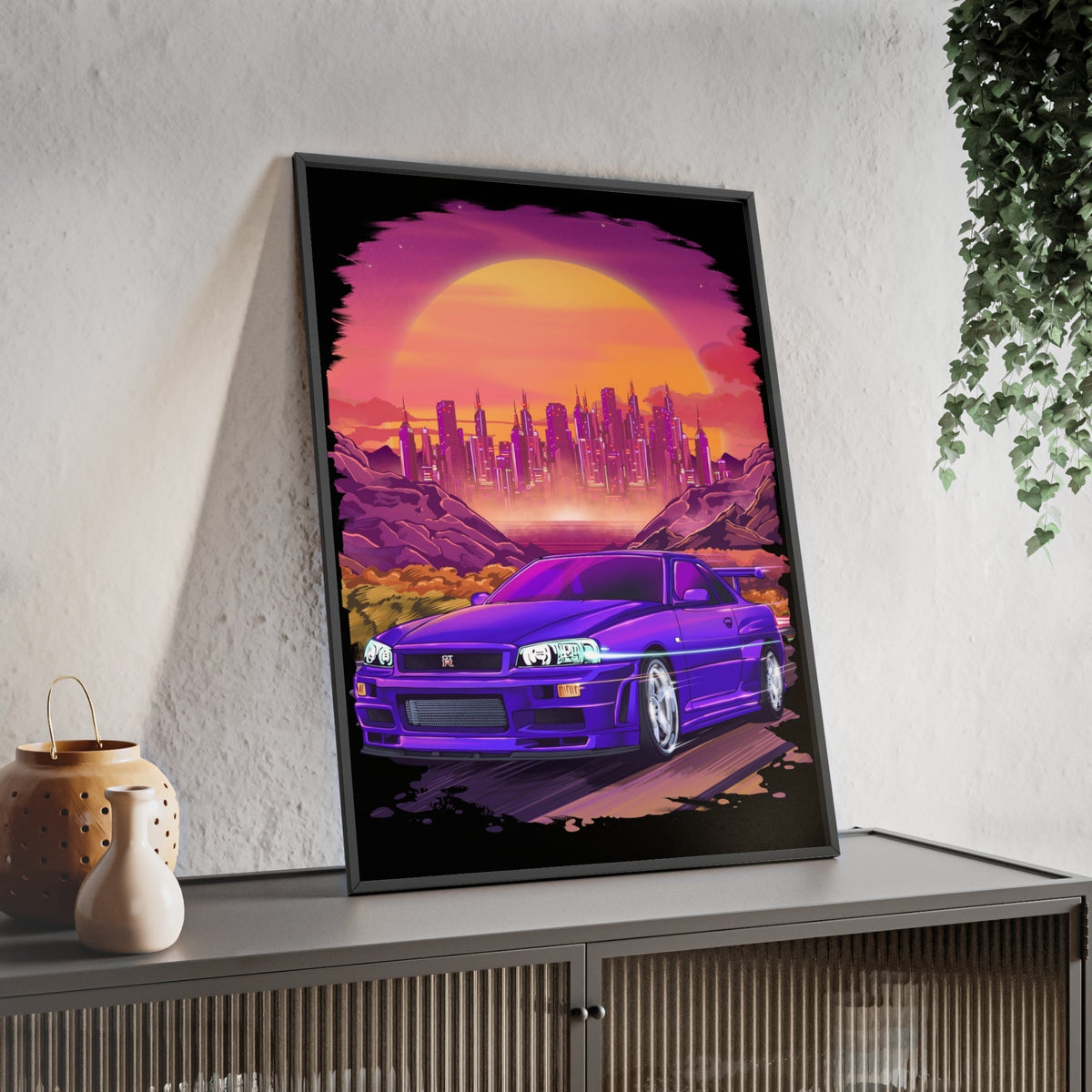 Nissan Skyline GT-R Poster Desksmith