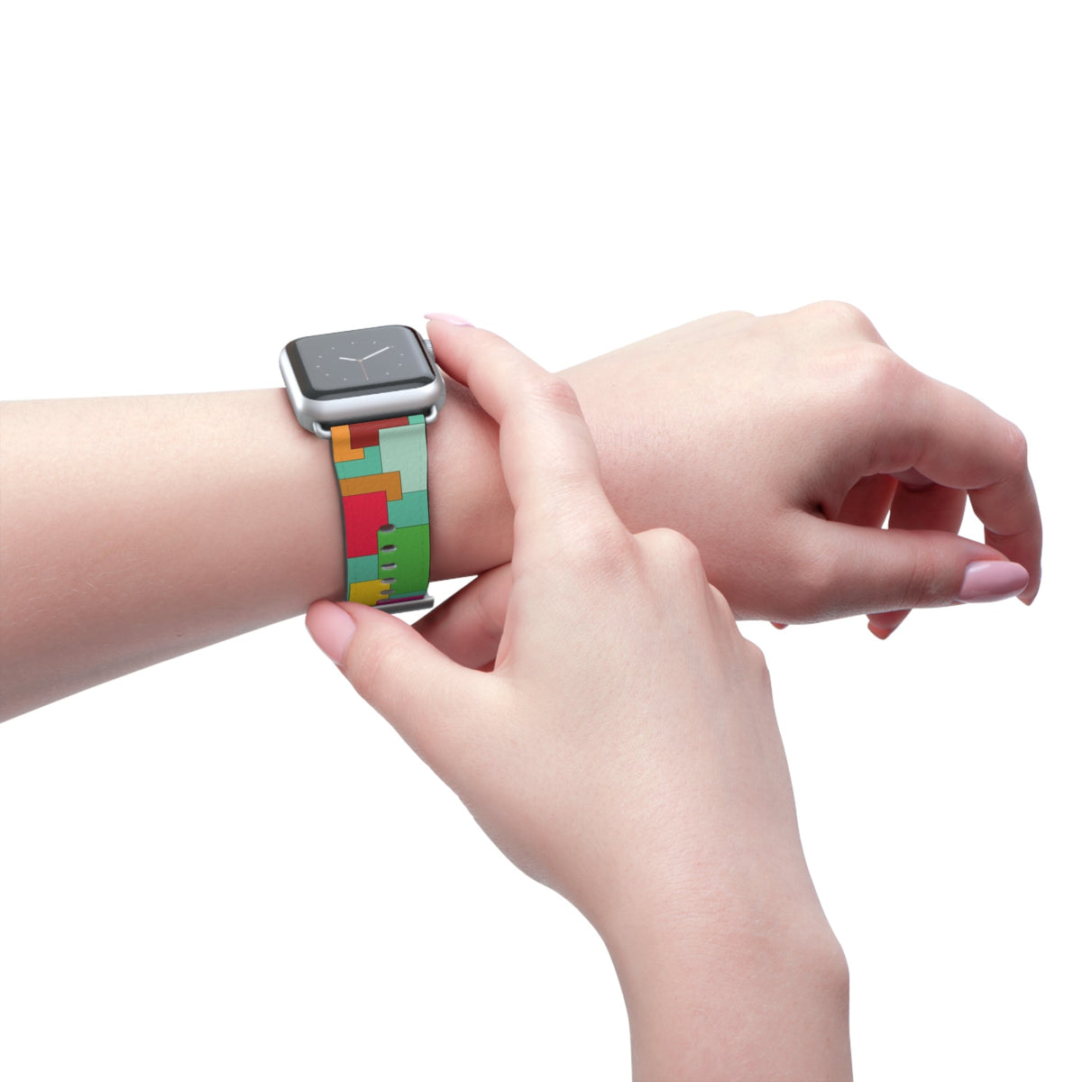 Squares and Rectangles Watch Band Desksmith