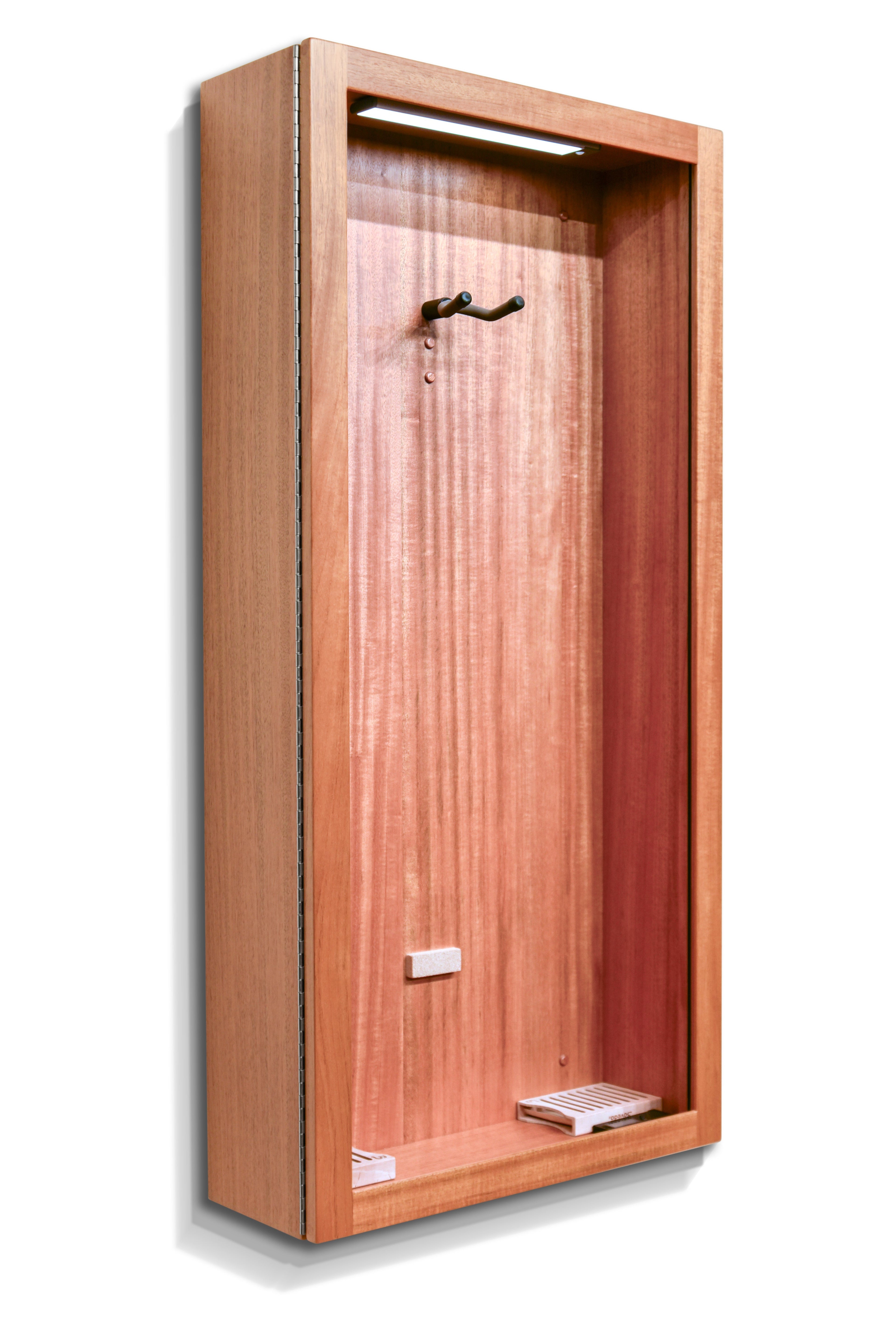 ClimaCase Rectangle Humidor - African Mahogany (Quarter Sawn) Acoustic Remedy Cases