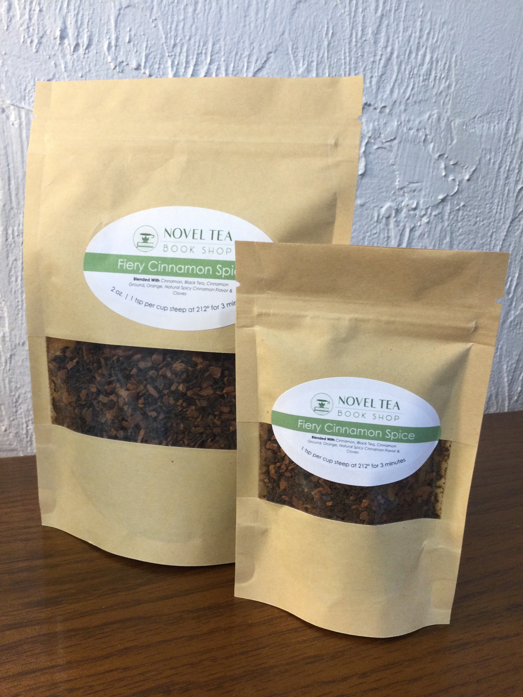 Fiery Cinnamon Spice Loose Leaf Tea Novel Tea Book Shop