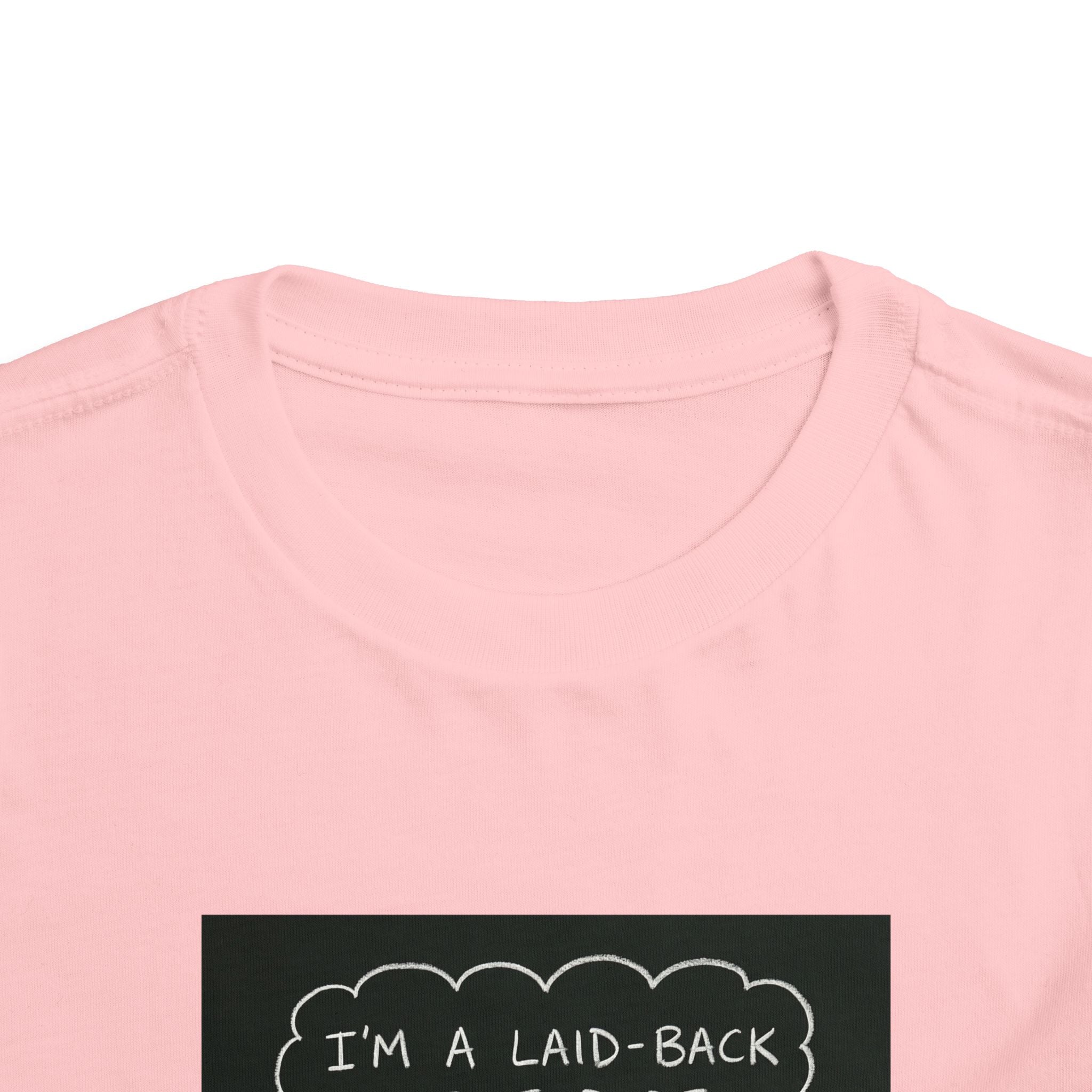 I’m Laid Back Toddler Short Sleeve Tee The Vibez Shop