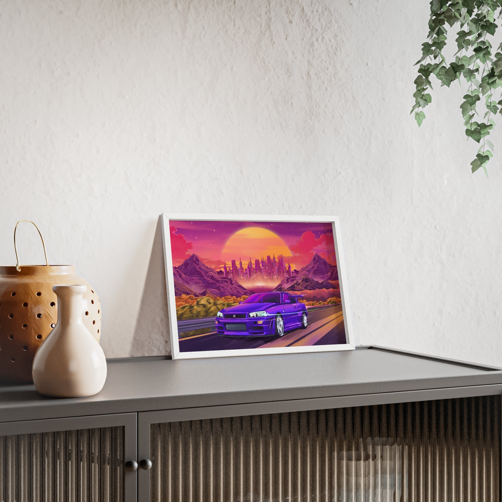 Nissan Skyline GT-R Poster Desksmith