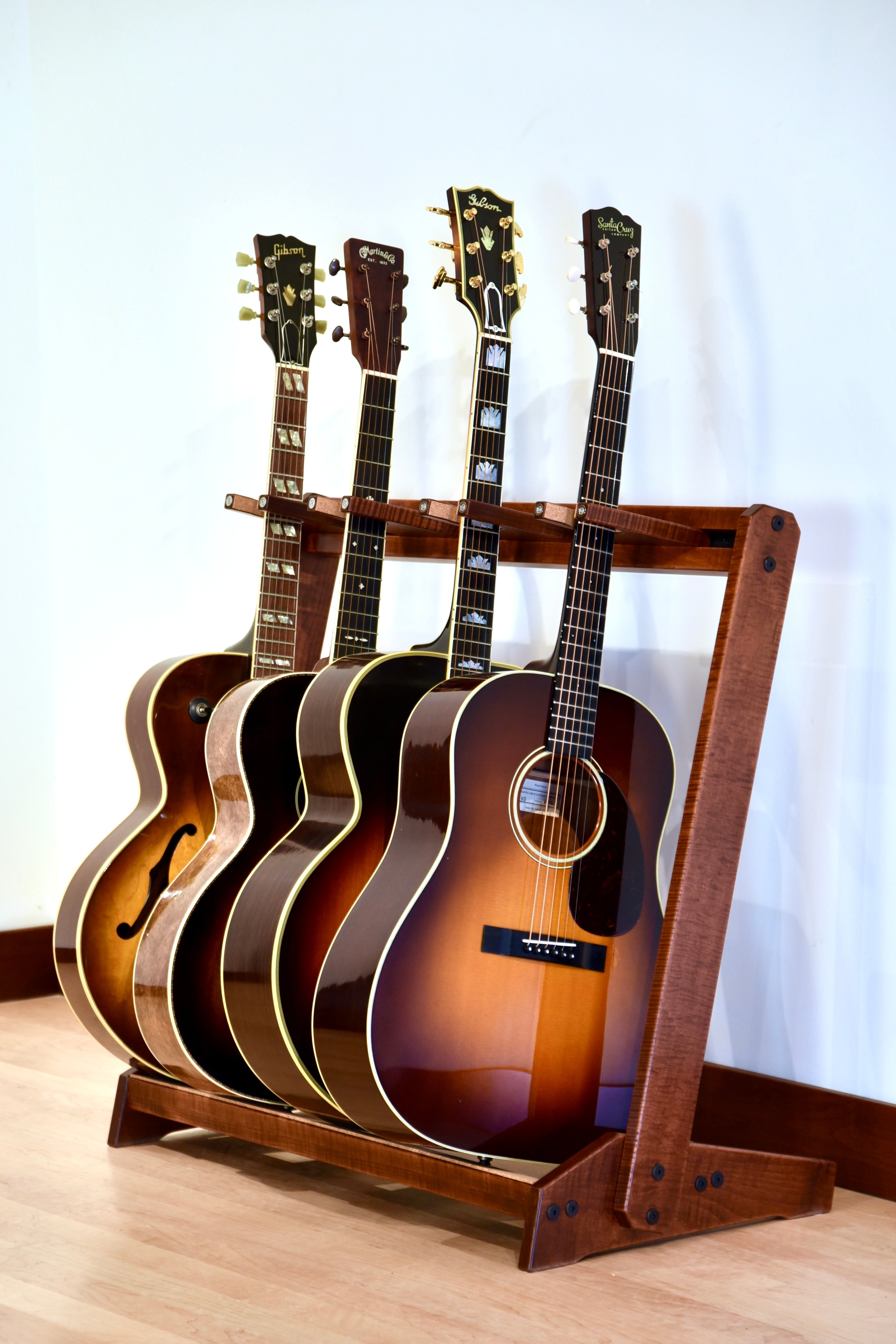 Petite StringRack - Flamed Maple - Acres Acoustic Remedy Cases