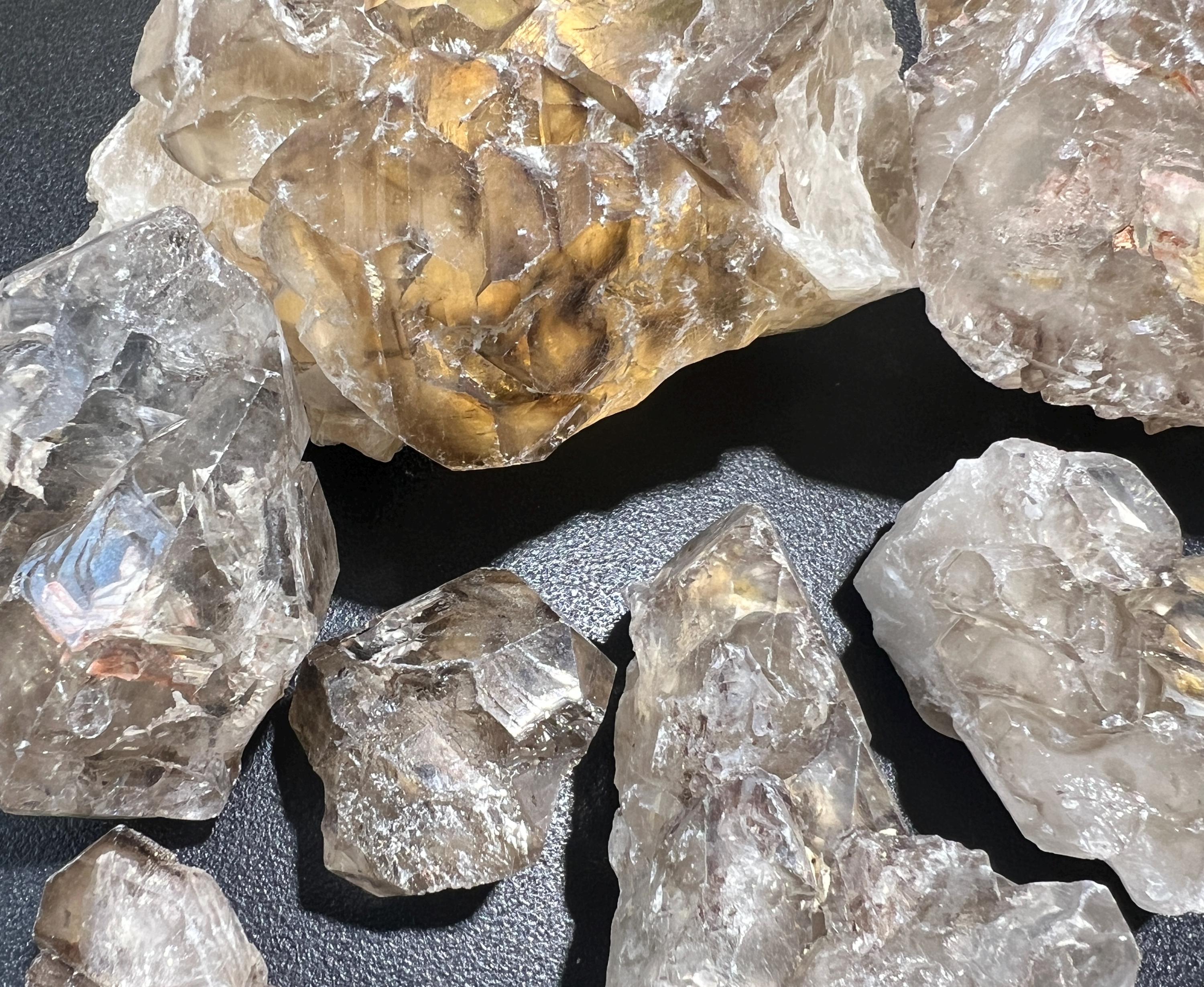 Elestial Alligtor Quartz Crystal Clusters Rough Raw Wholesale Amazing Crystals