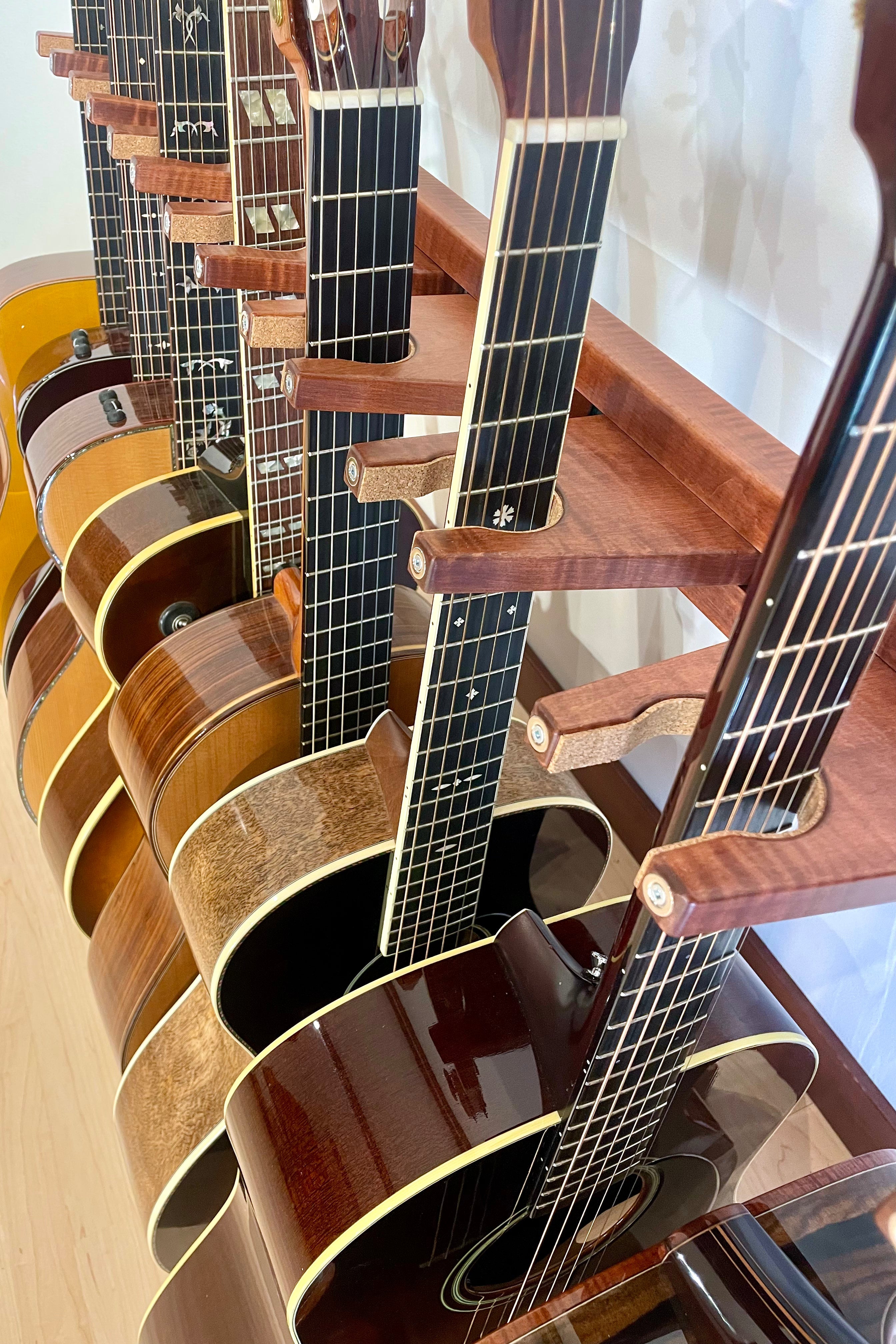 Traditional StringRack - Flamed Maple - Washington Acoustic Remedy Cases