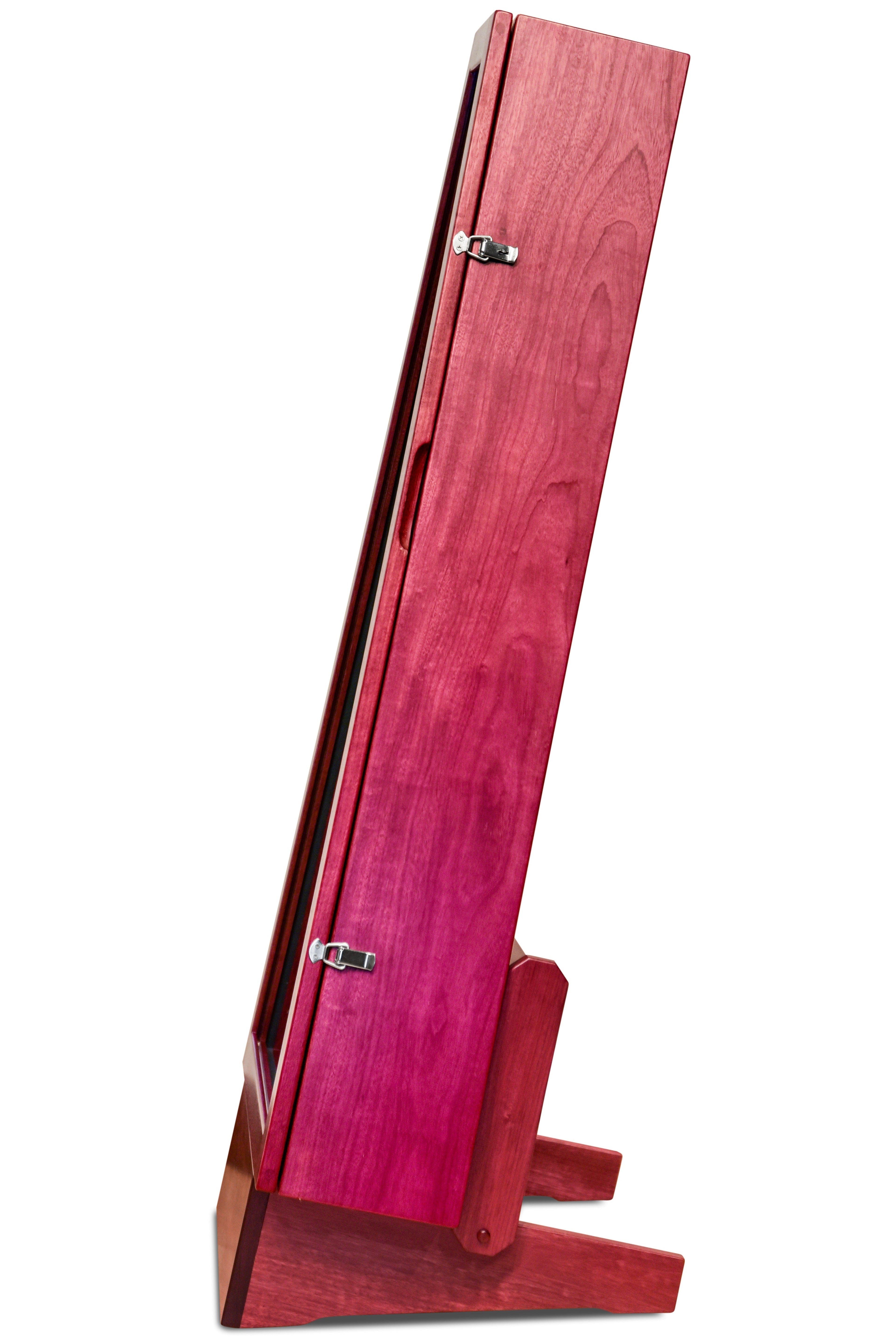 ClimaStand Triangle Humidor with Base - Purplehart Acoustic Remedy Cases