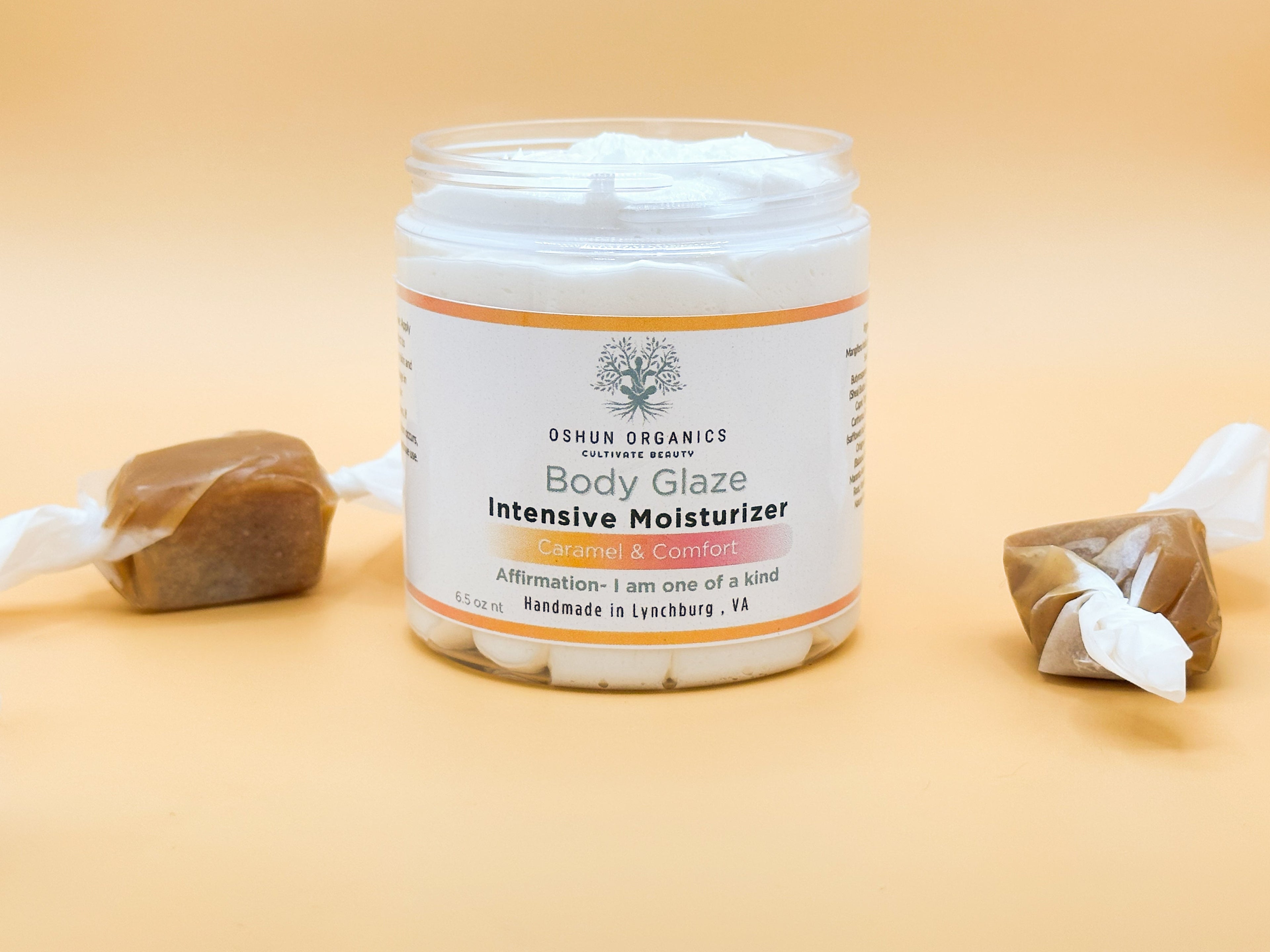 Intense Moisturizing Body Butter Glaze Oshun Organics LLC