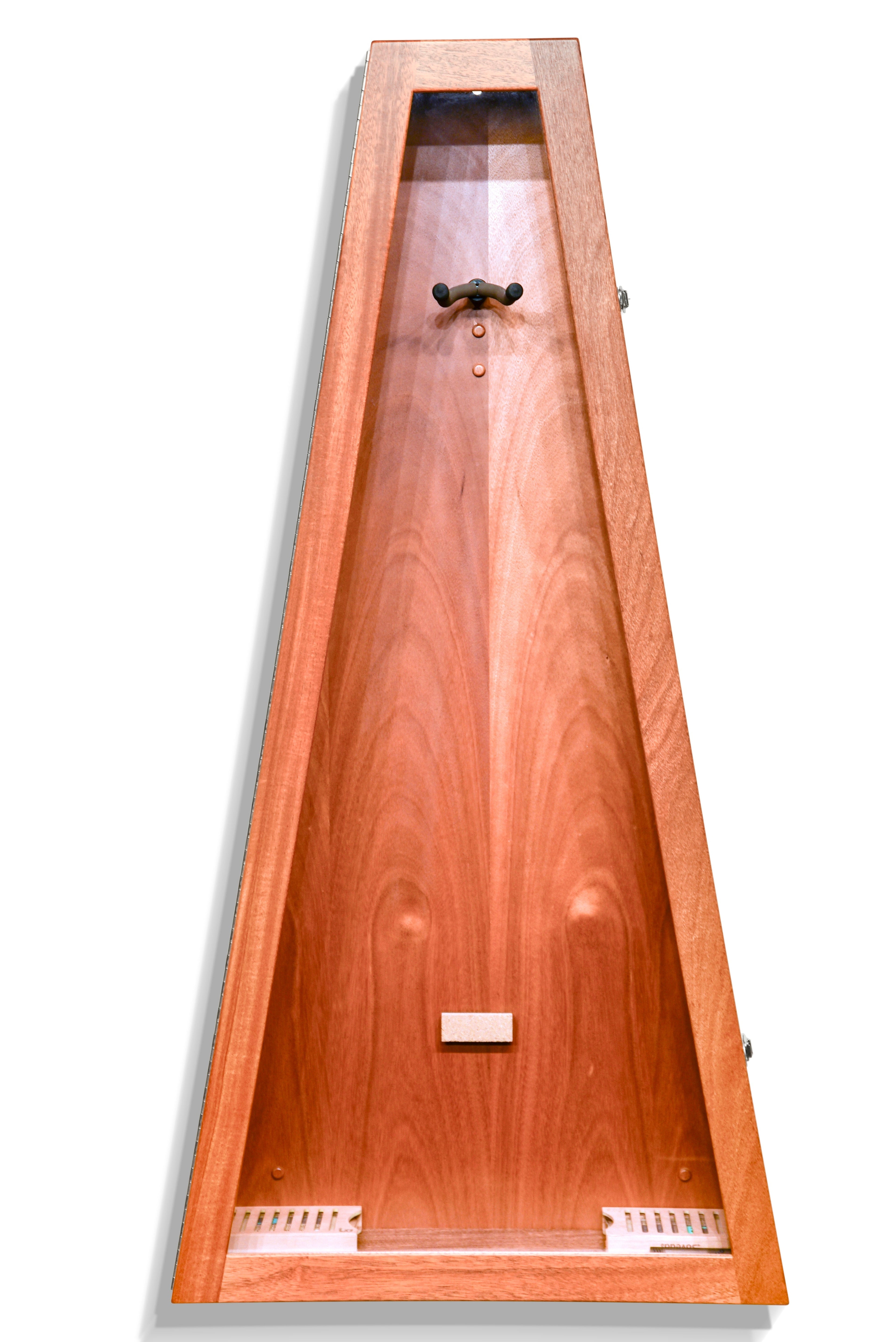 ClimaCase Triangle Humidor - African Mahogany (Quarter Sawn) Acoustic Remedy Cases