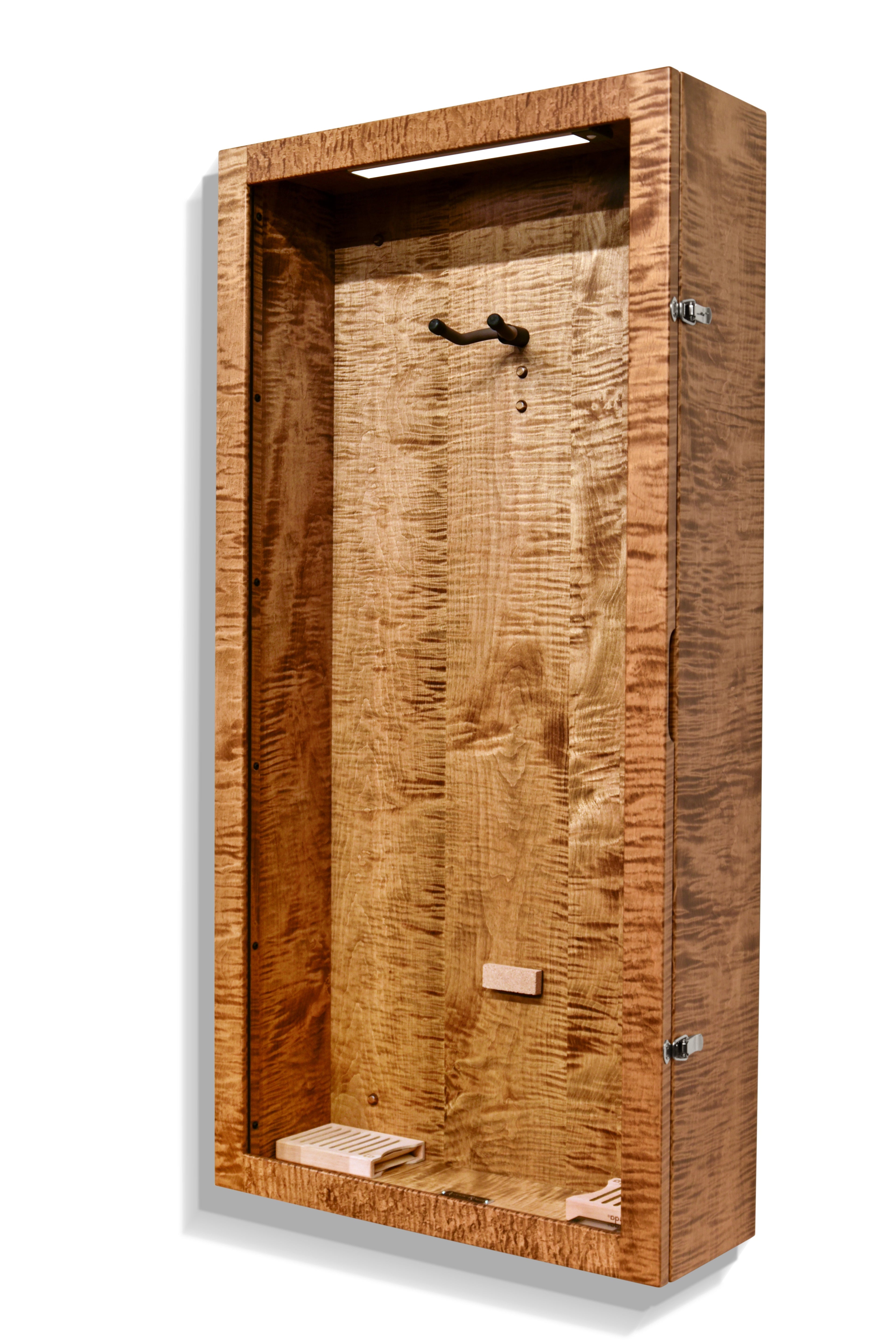 ClimaCase Rectangle Humidor - Flamed Maple with Provincial Stain Acoustic Remedy Cases