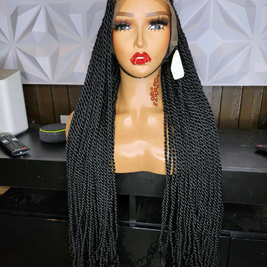 Half lemonade braids twist braided wig HOL stores