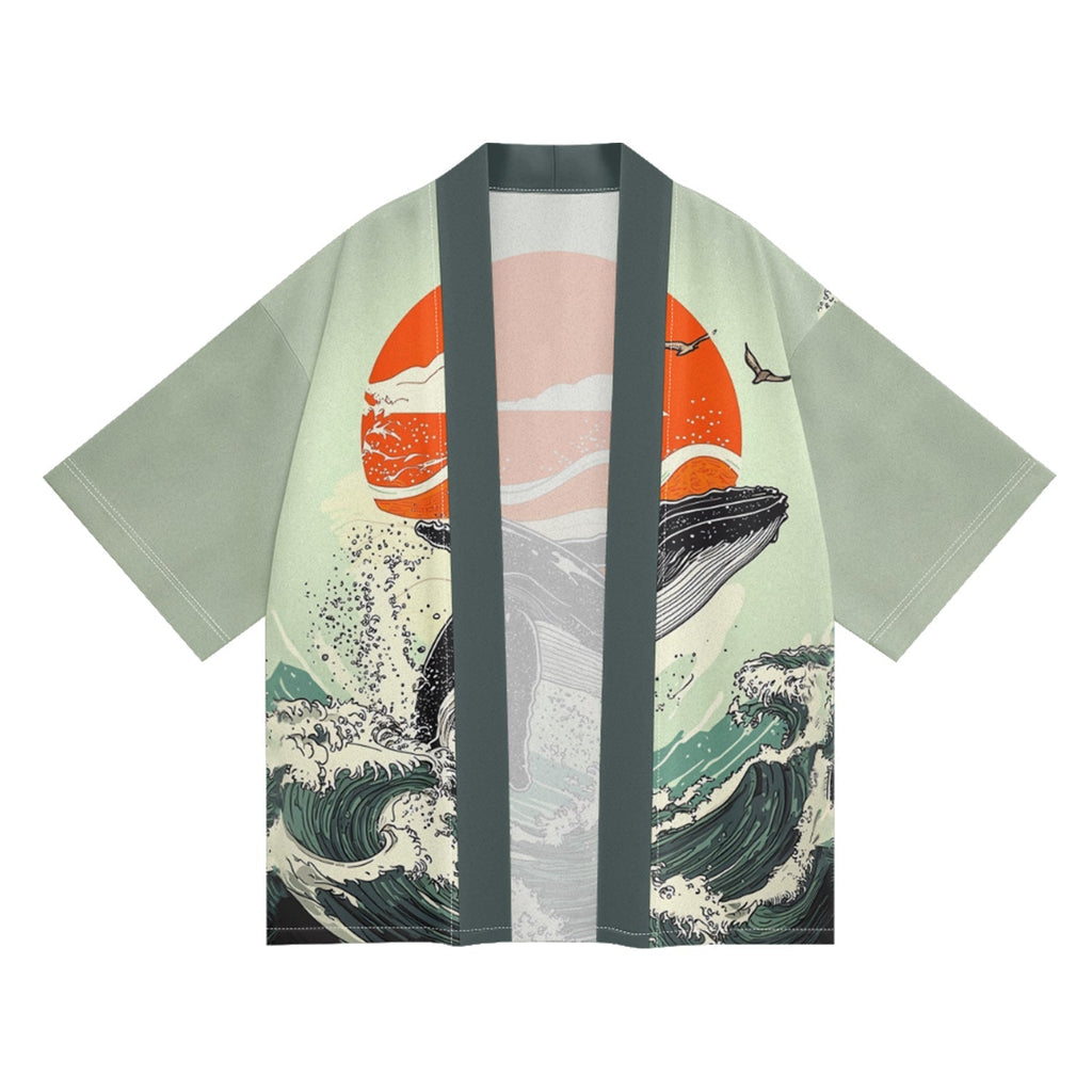 K23 Green Whale Kimono Niepce