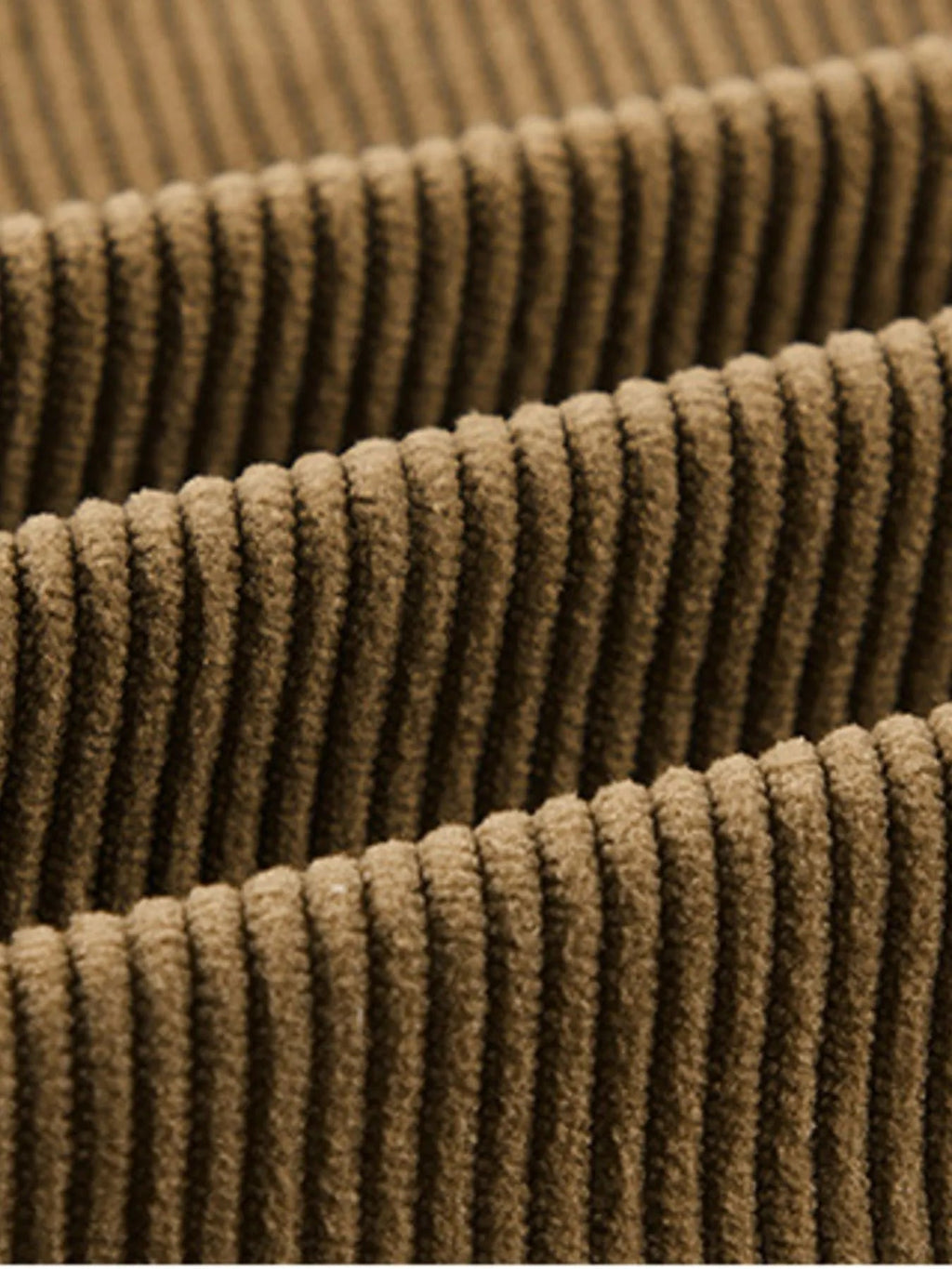 Men's Plus Size Corduroy Button-Up Jacket with Chest Pockets NicholesGifts