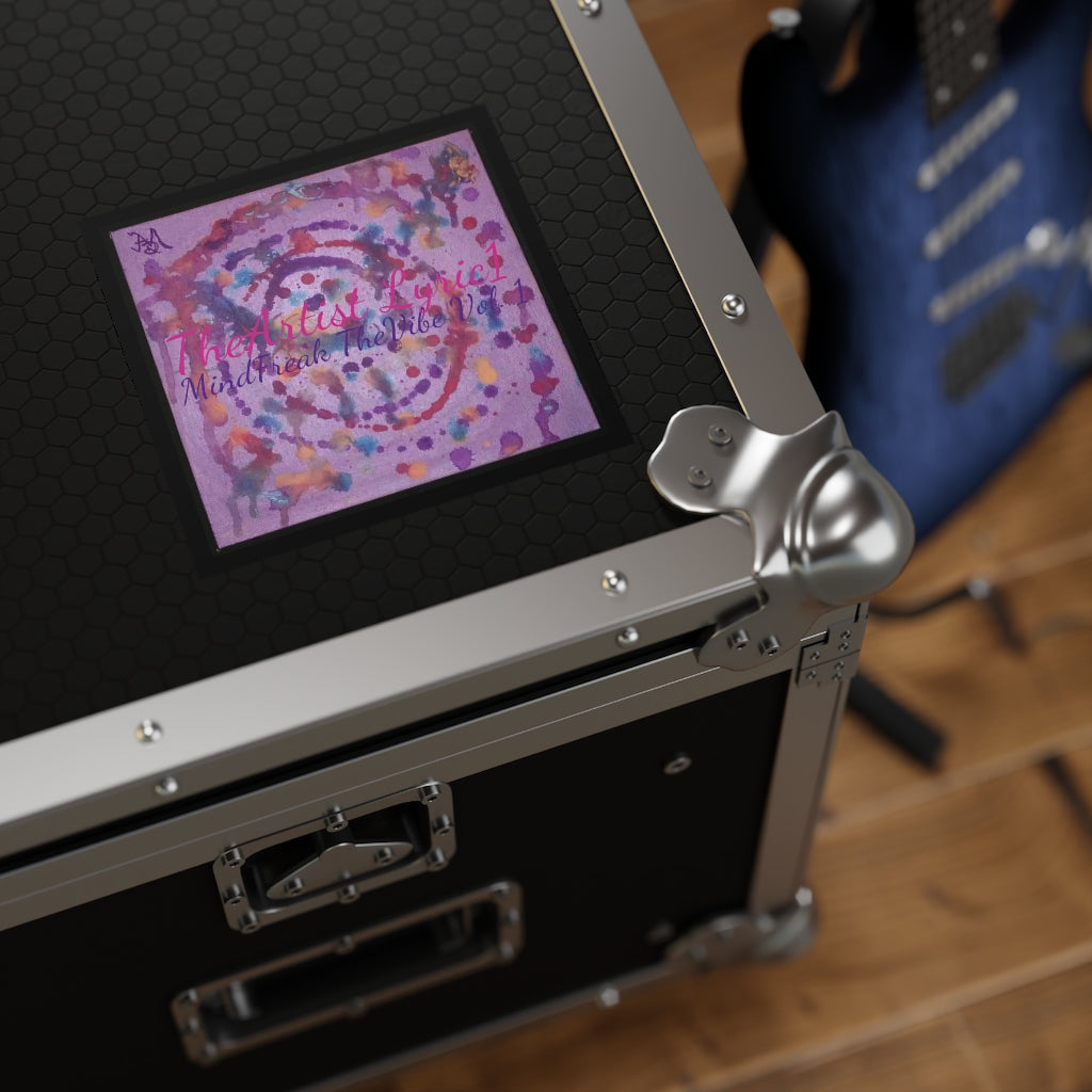 Copy of MindFreak TheVibe Vol. 1 (Album Art) Laminate Stickers, Square