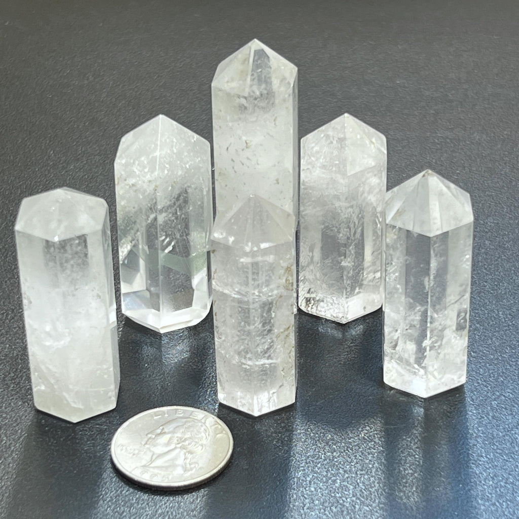 Clear Quartz Crystal Point Tower Obelisk Carving Wholesale Amazing Crystals