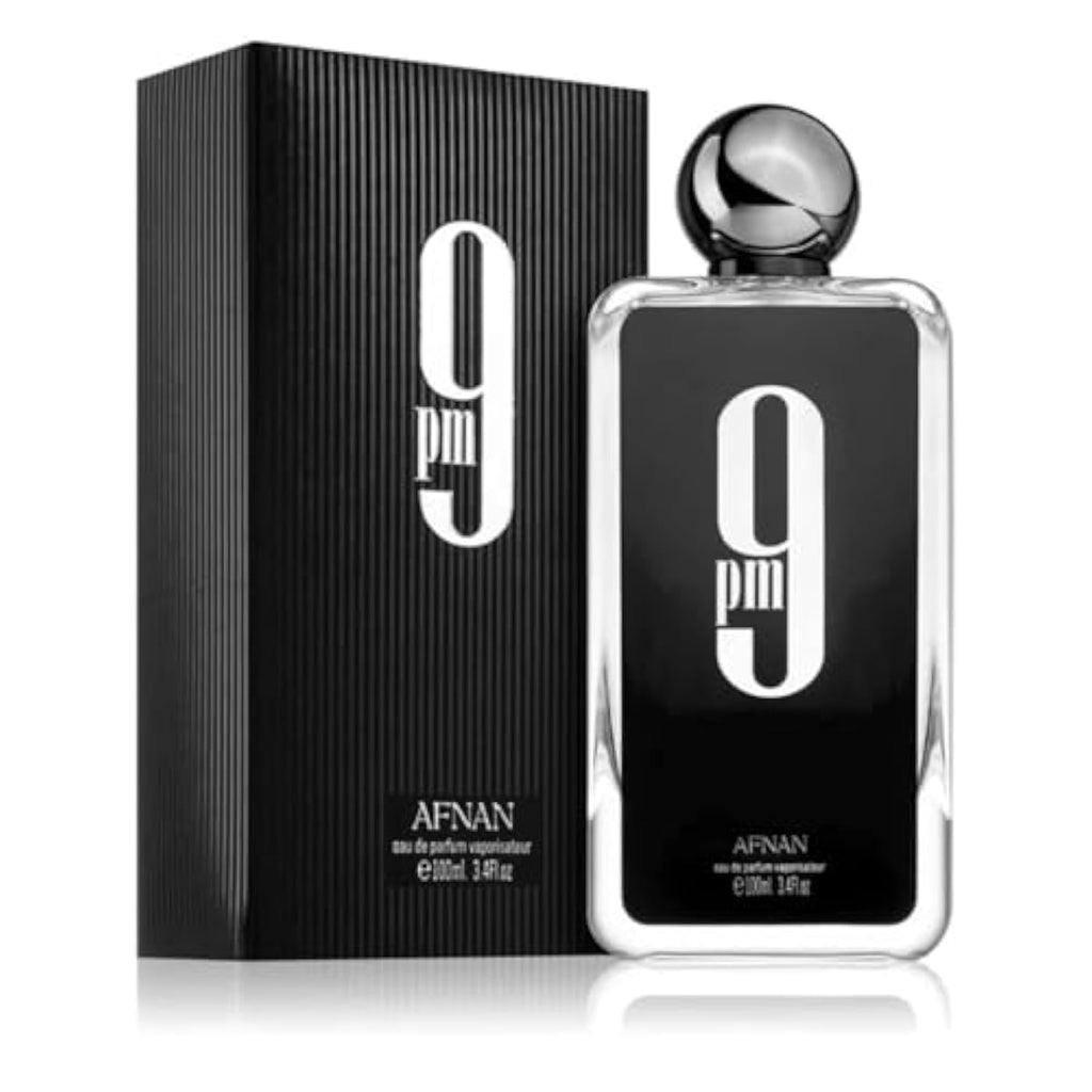 AFNAN 9 PM for Men Eau de Parfum Spray, 3.4 Ounce FashionMojos.com