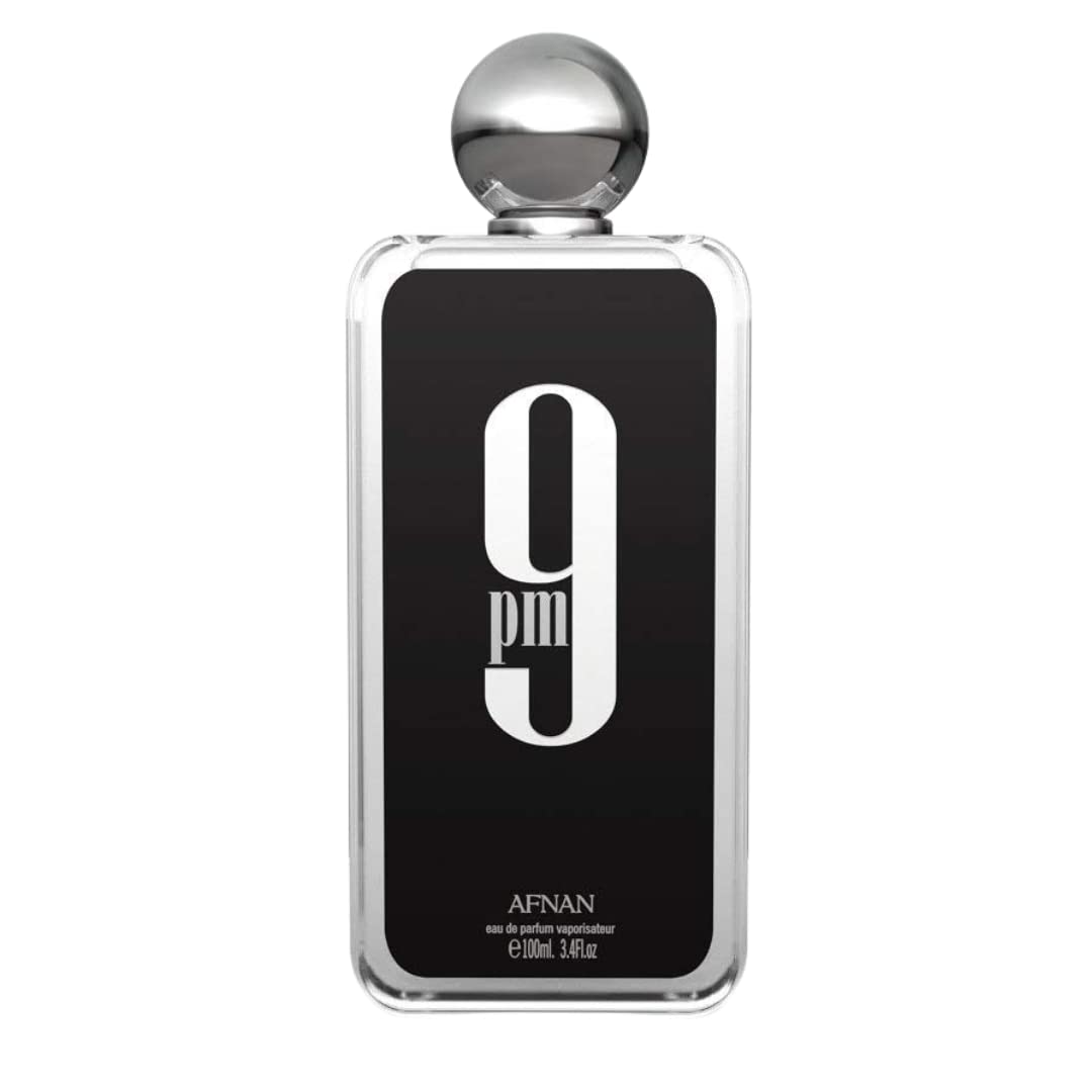 AFNAN 9 PM for Men Eau de Parfum Spray, 3.4 Ounce FashionMojos.com