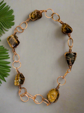 Custom Tiger's Eye Chunky Link Neck Jewelry The Vibez Shop