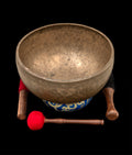 Antique Jambati Singing Bowl C 133Hz 11.25" A15859 Bodhisattva Trading Company