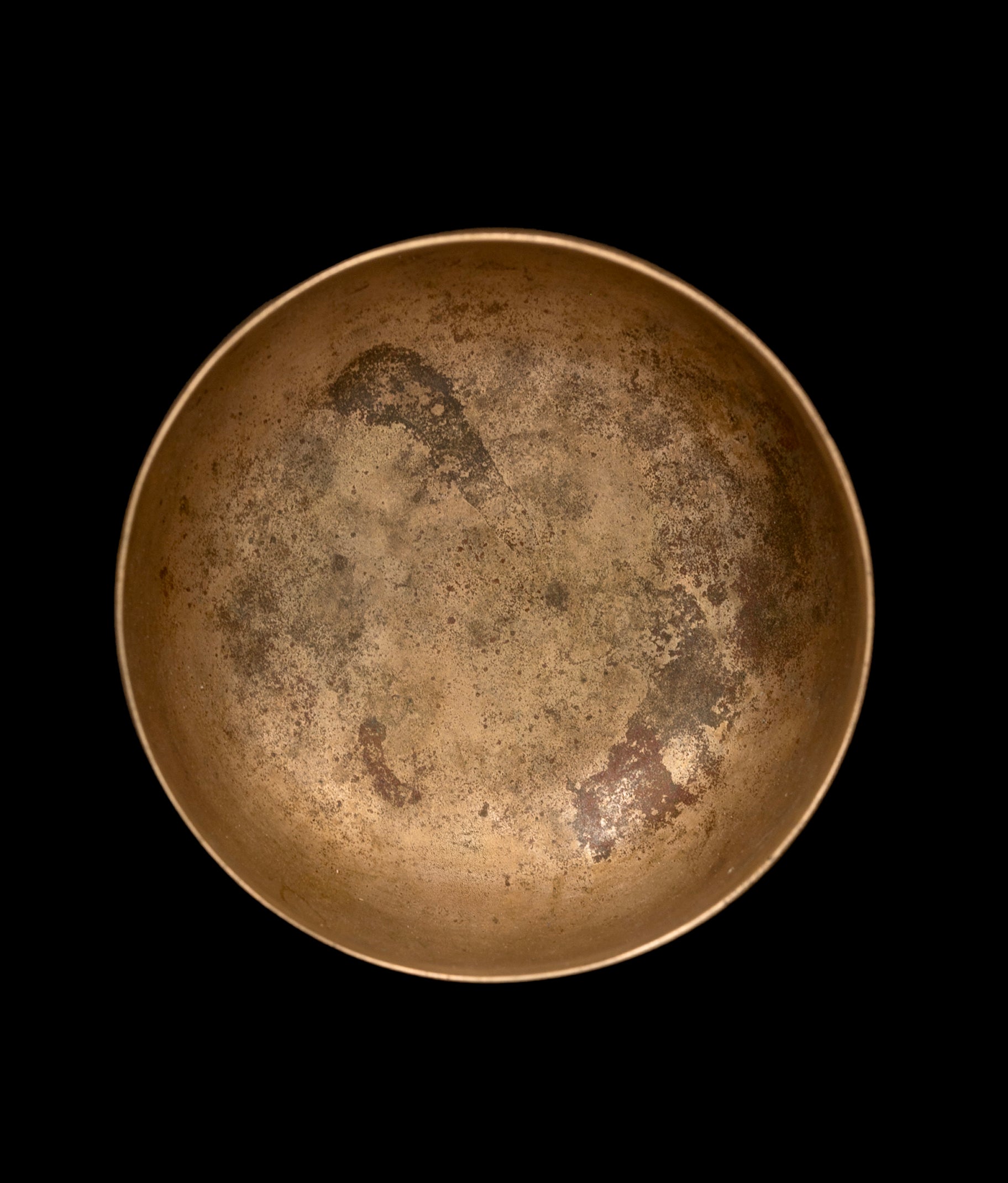 Antique Cup Thadobati Singing Bowl F4 354Hz 4.25" A16066 Bodhisattva Trading Company