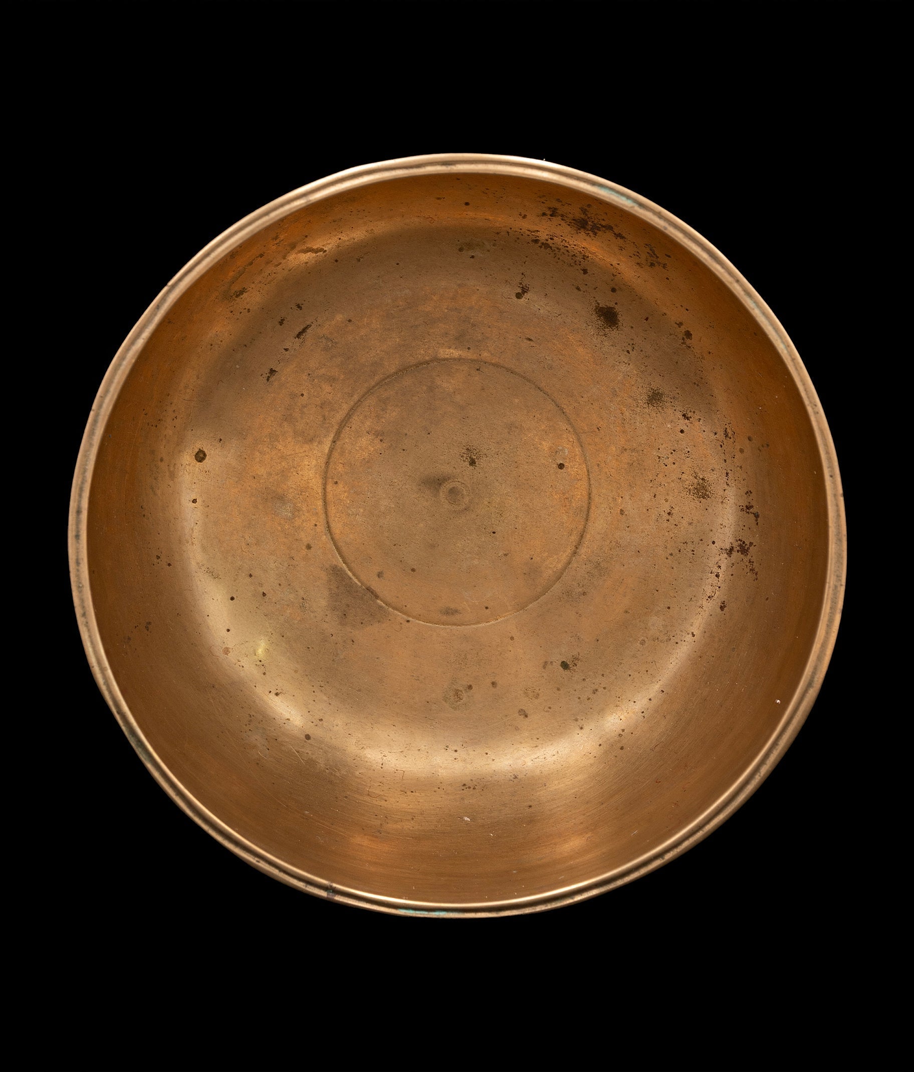 Antique Buddha Singing Bowl G3 199Hz 7" A16077 Bodhisattva Trading Company