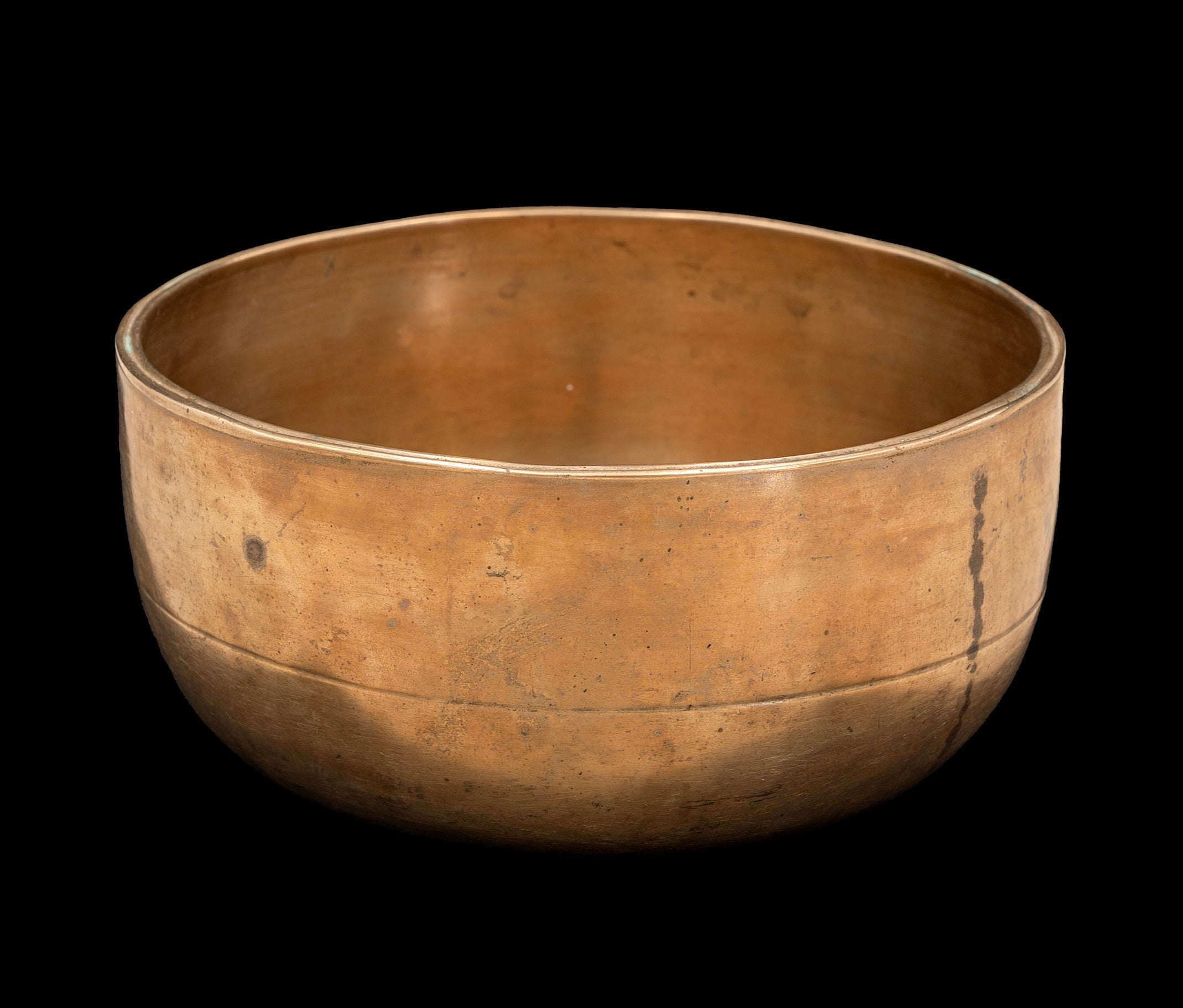 Antique Buddha Singing Bowl G3 199Hz 7" A16077 Bodhisattva Trading Company