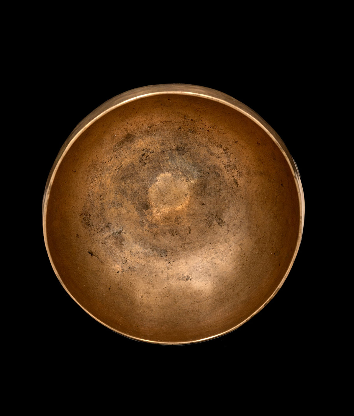 Antique Thadobati Singing Bowl C#3 138Hz (Near Concert Pitch) 6 3/4" A16079 Bodhisattva Trading Company