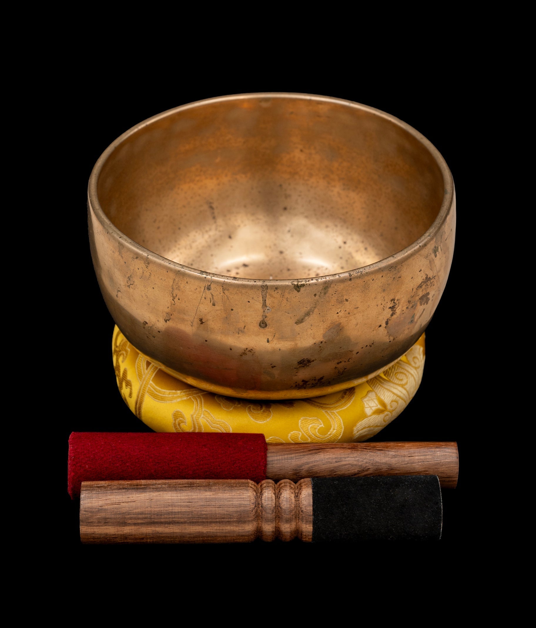 Antique Special Thick Thadobati Singing Bowl C# 270Hz 7" A16083 Bodhisattva Trading Company