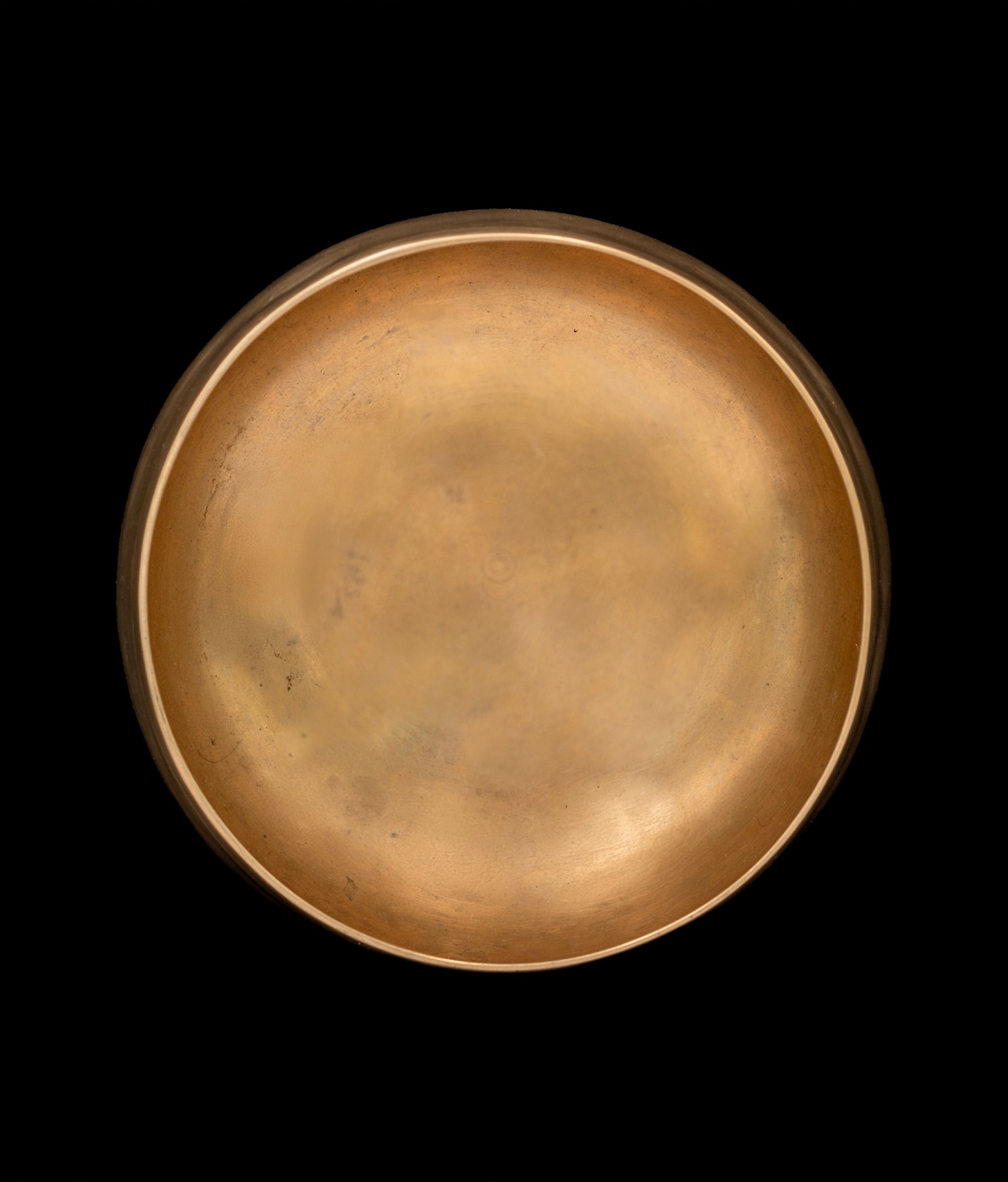 Antique Thadobati Singing Bowl D3 147Hz (Near Concert Pitch) 6 1/2" A16092 Bodhisattva Trading Company