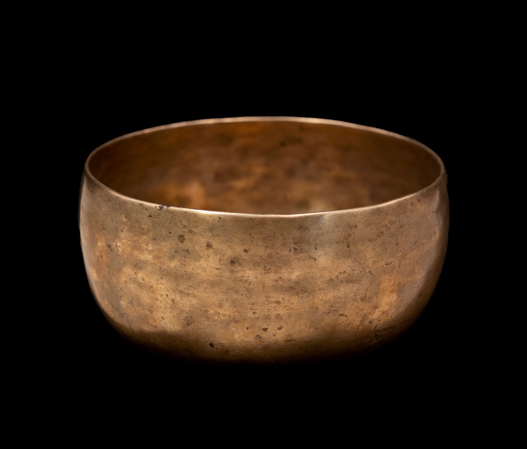 Antique High Wall Thadobati Singing Bowl G#3 205Hz 6 1/2" A16102 Bodhisattva Trading Company