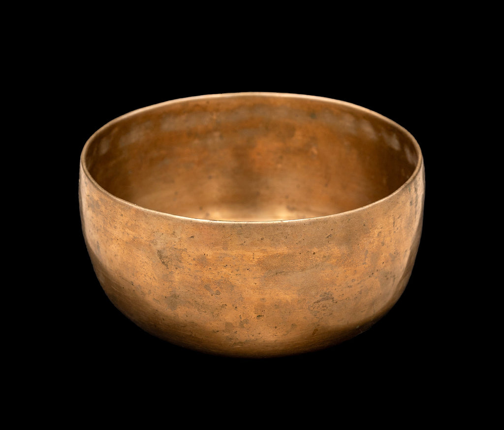Antique Thadobati Singing Bowl G3 191Hz 7" A16110 Bodhisattva Trading Company