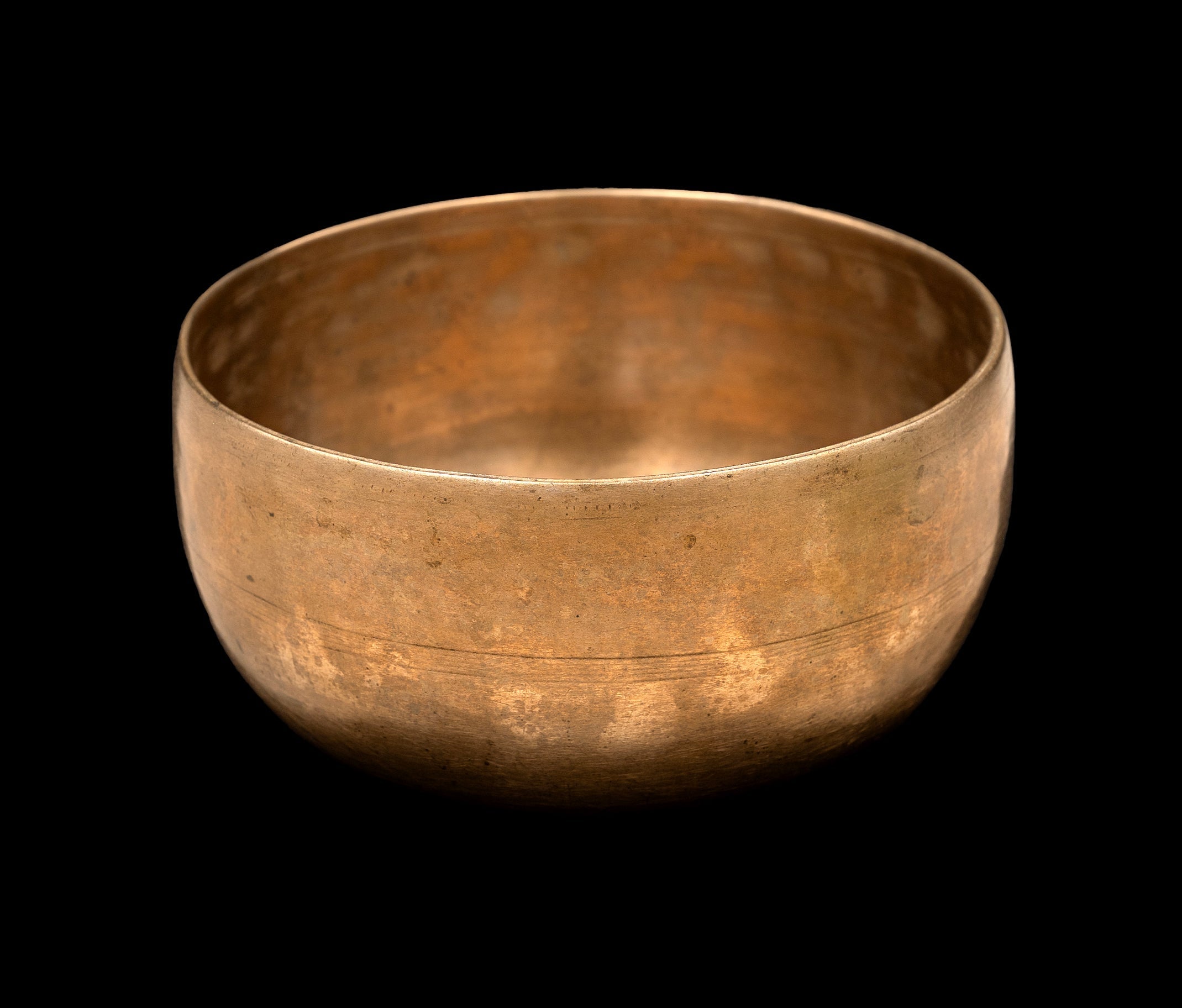 Antique High Wall Thadobati Singing Bowl G#3 209Hz 6 1/2" A16125 Bodhisattva Trading Company