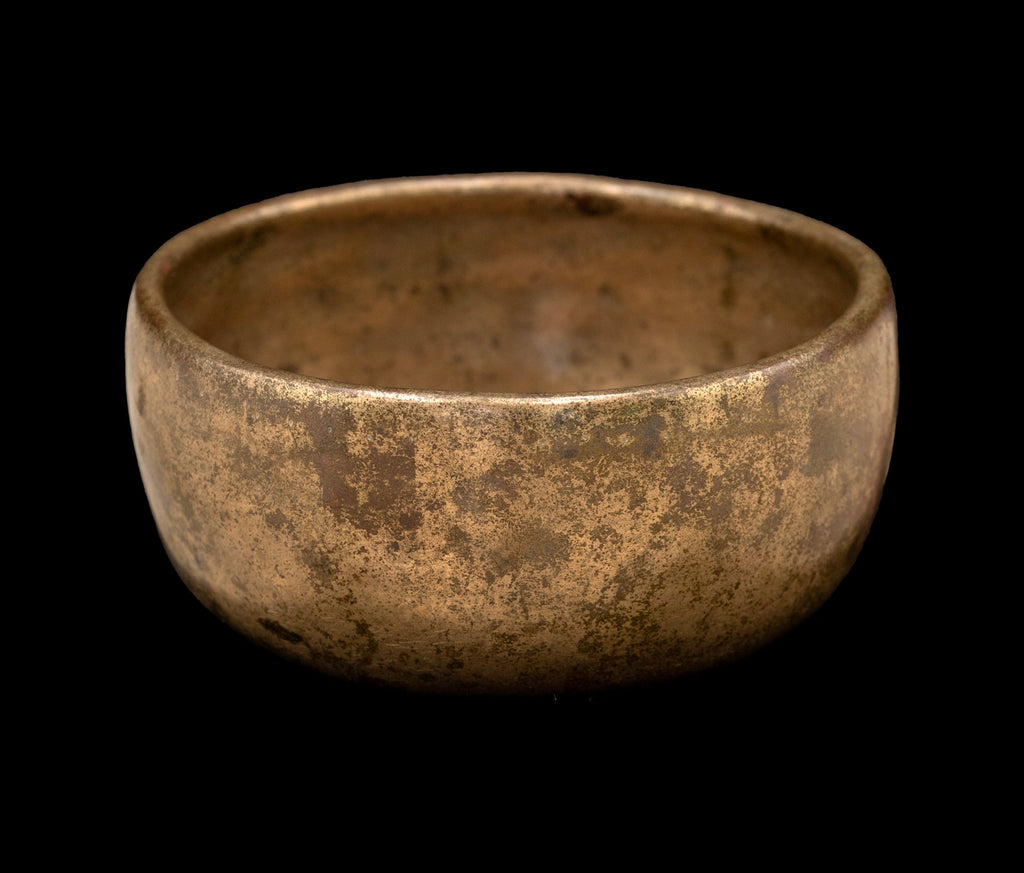 Antique Void Singing Bowl E5 678Hz 4 3/4" A16132 Bodhisattva Trading Company